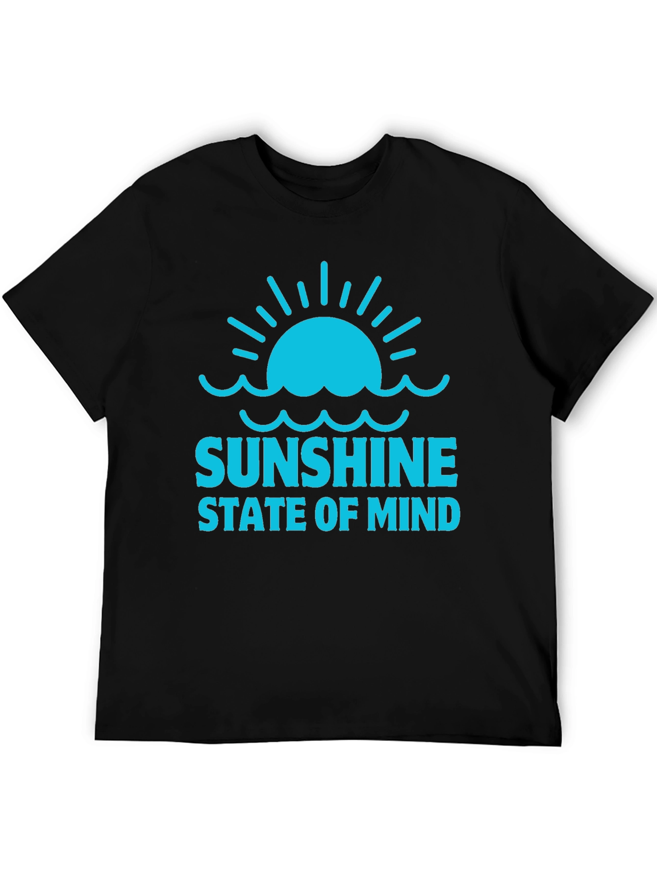 Sunshine State of Mind Graphic Tee - Black