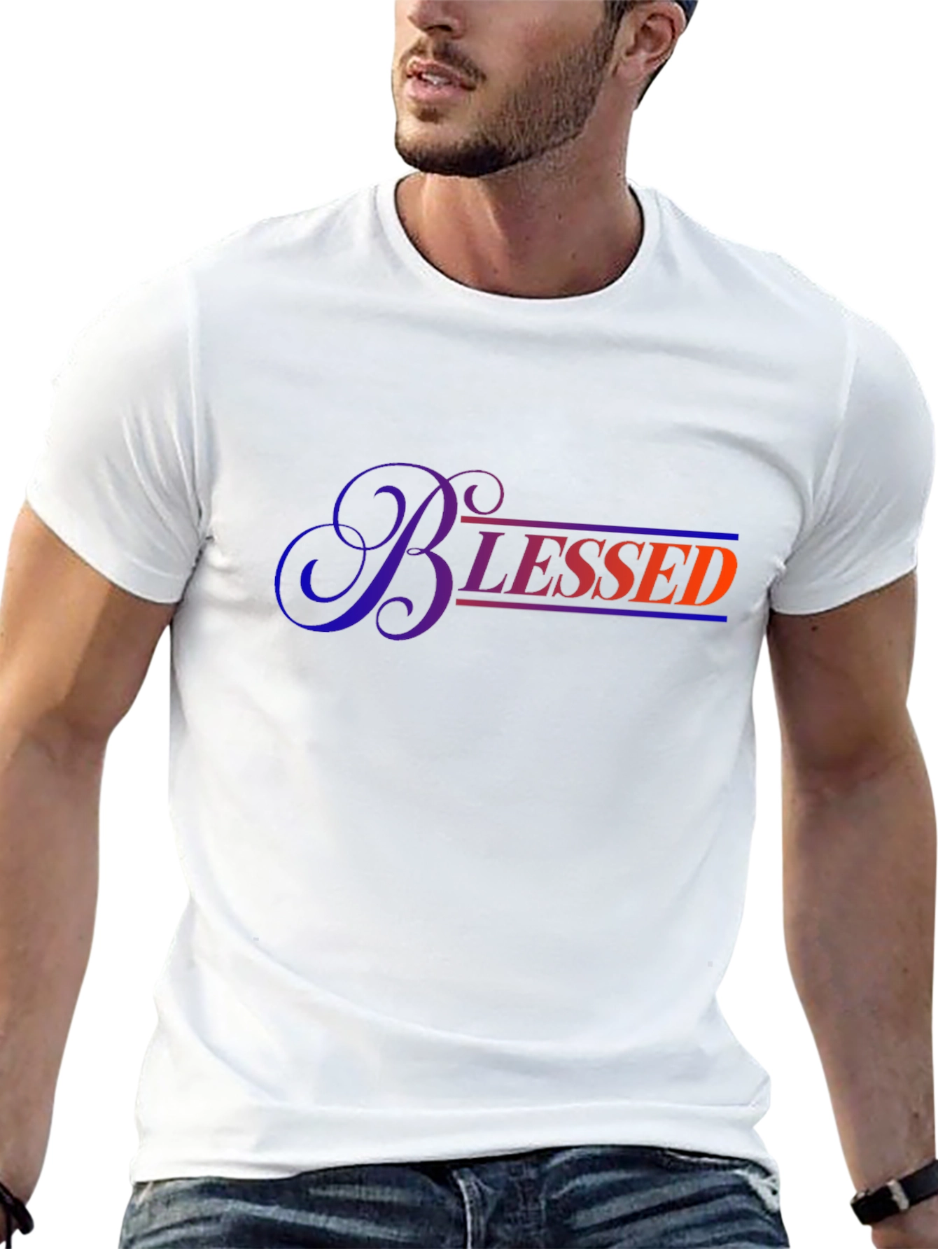 Blessed Graphic T-Shirt - Black