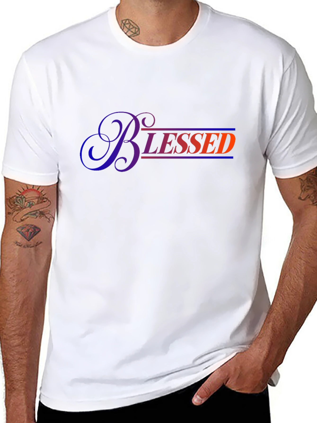 Blessed Graphic T-Shirt - Black
