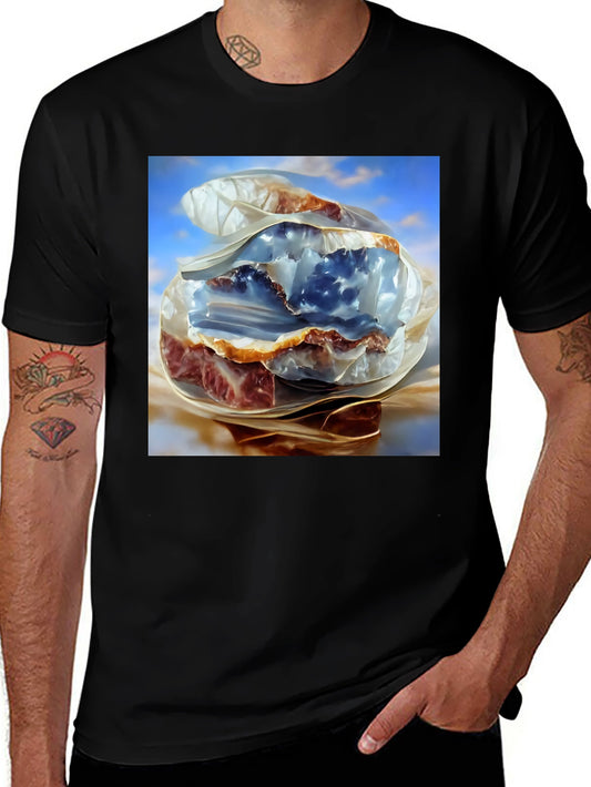 Abstract Food Art Graphic Tee