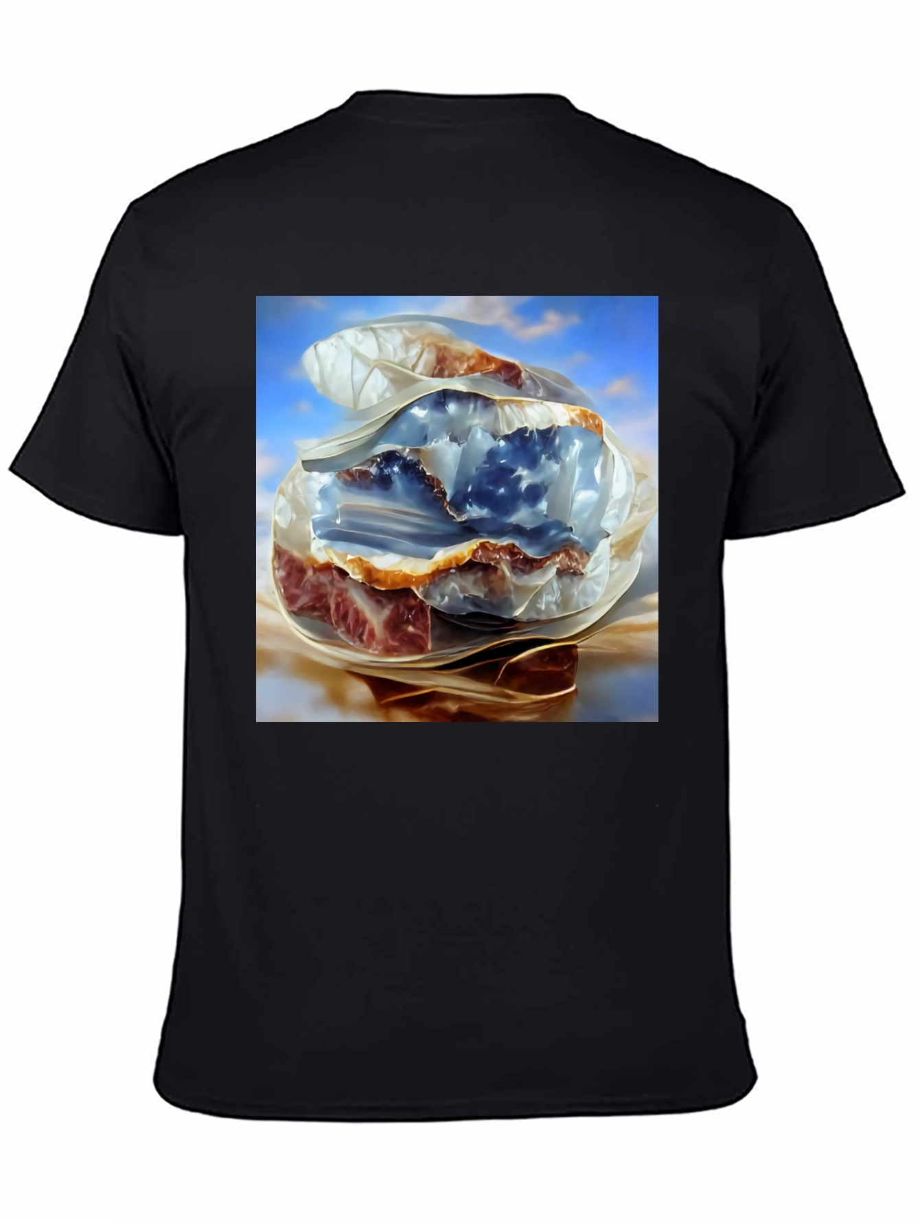 Abstract Food Art Graphic Tee