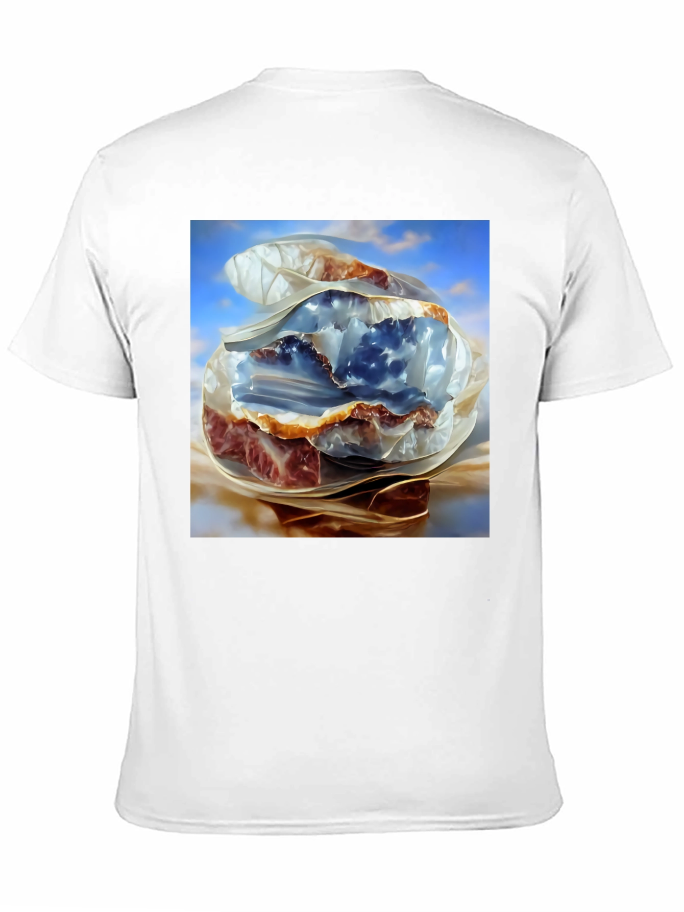 Abstract Food Art Graphic Tee