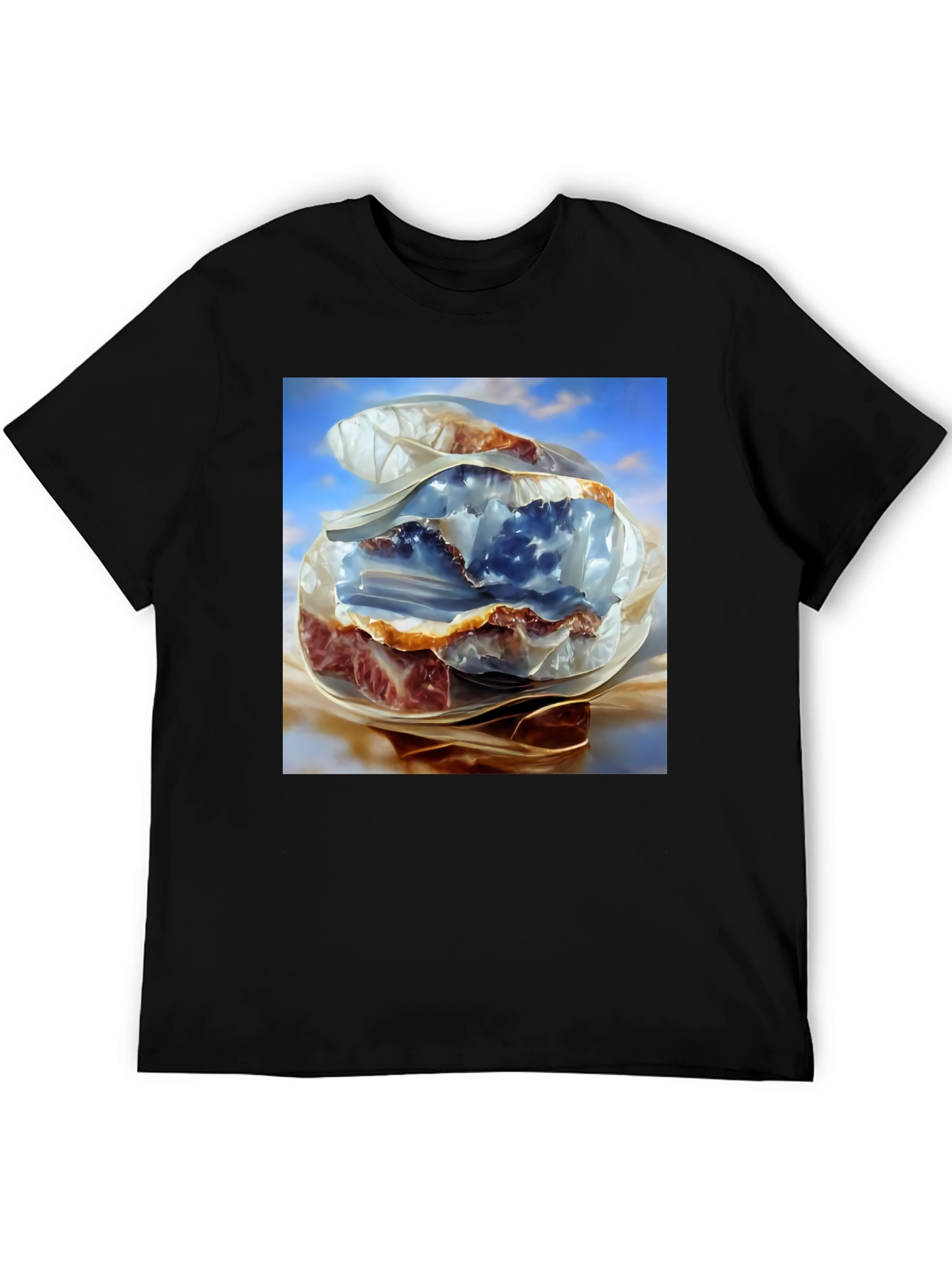 Abstract Food Art Graphic Tee