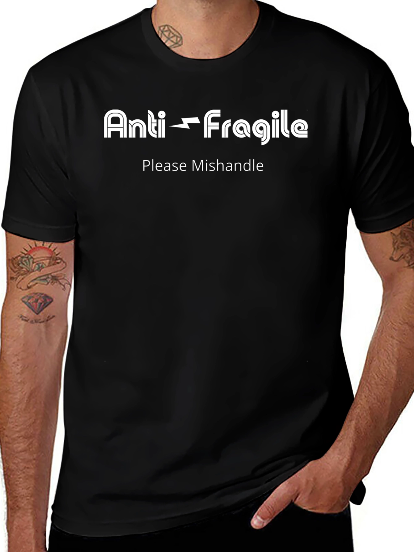 Anti-Fragile Graphic T-Shirt - Please Mishandle