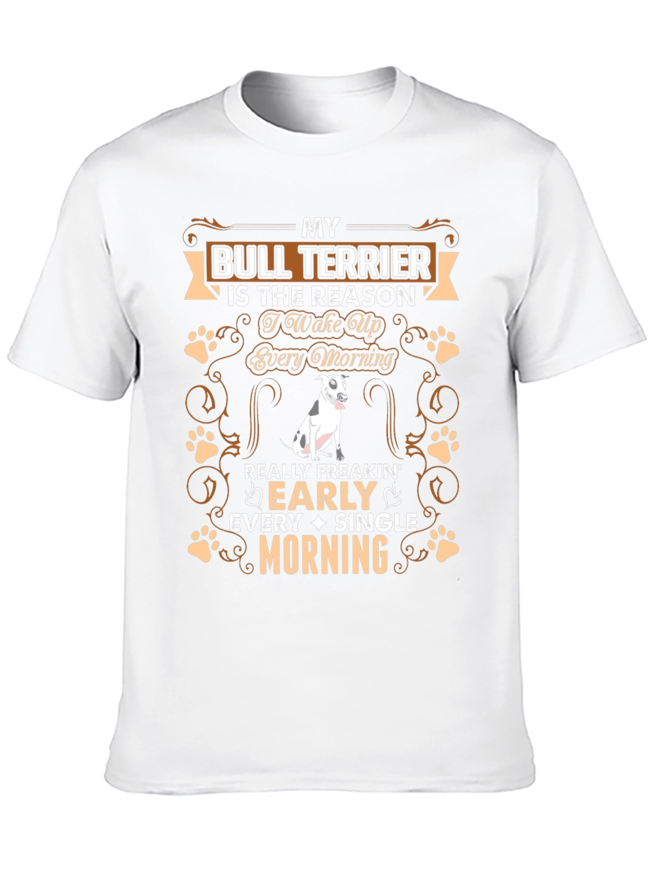 Bull Terrier Lover T-Shirt - Early Morning