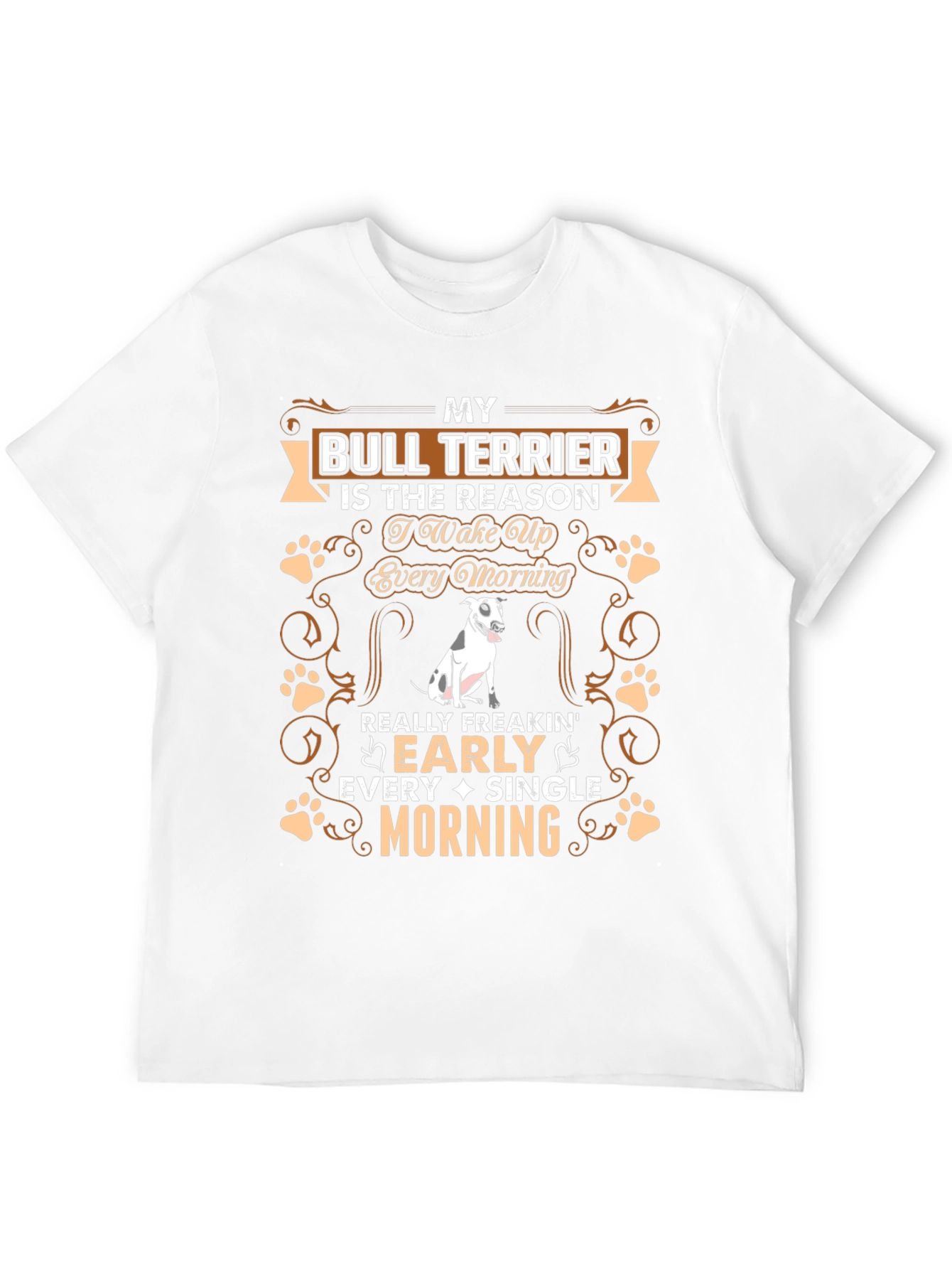 Bull Terrier Lover T-Shirt - Early Morning