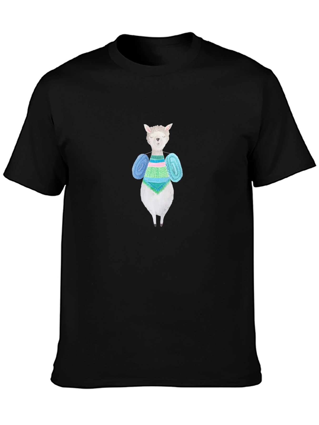 Knitting Alpaca T-Shirt - Unique Design