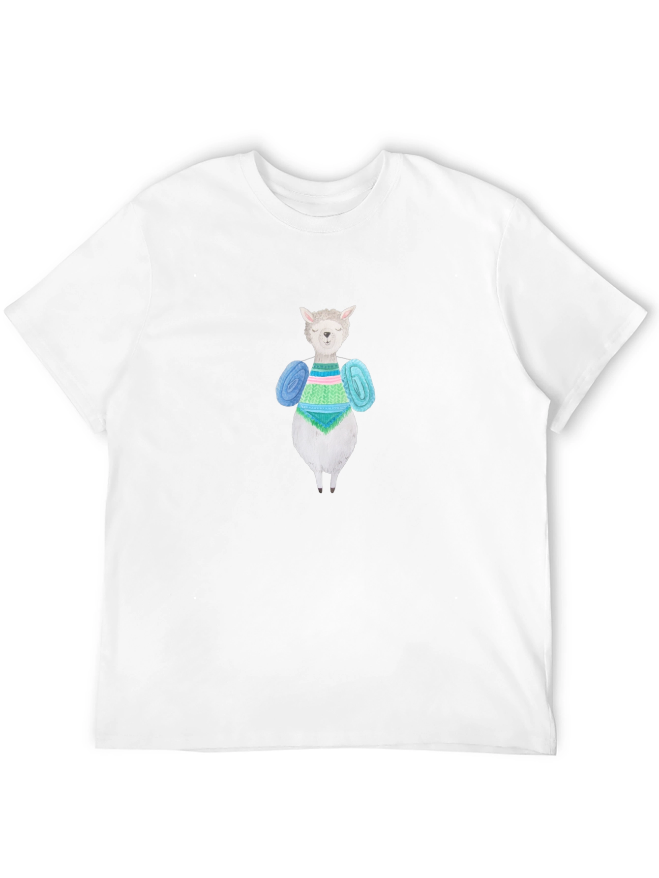 Knitting Alpaca T-Shirt - Unique Design