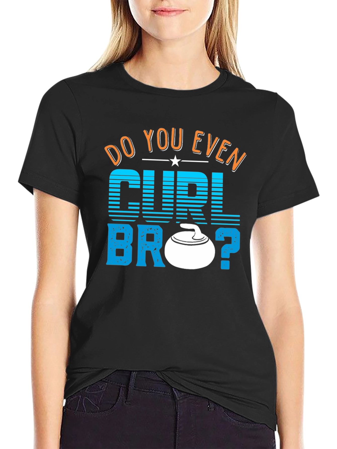 Do You Even Curl Bro? Graphic T-Shirt
