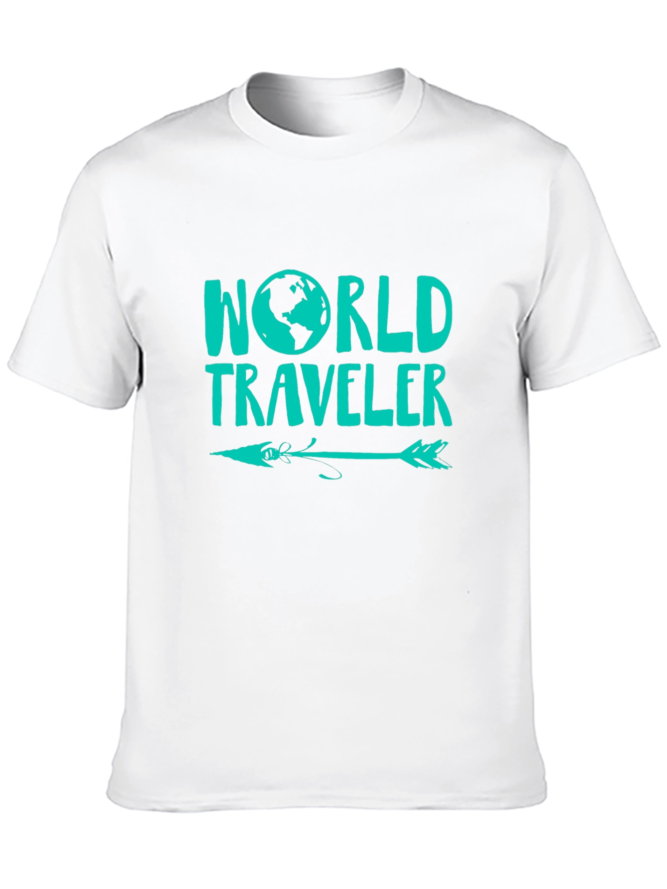 World Traveler Graphic Tee - Adventure Awaits