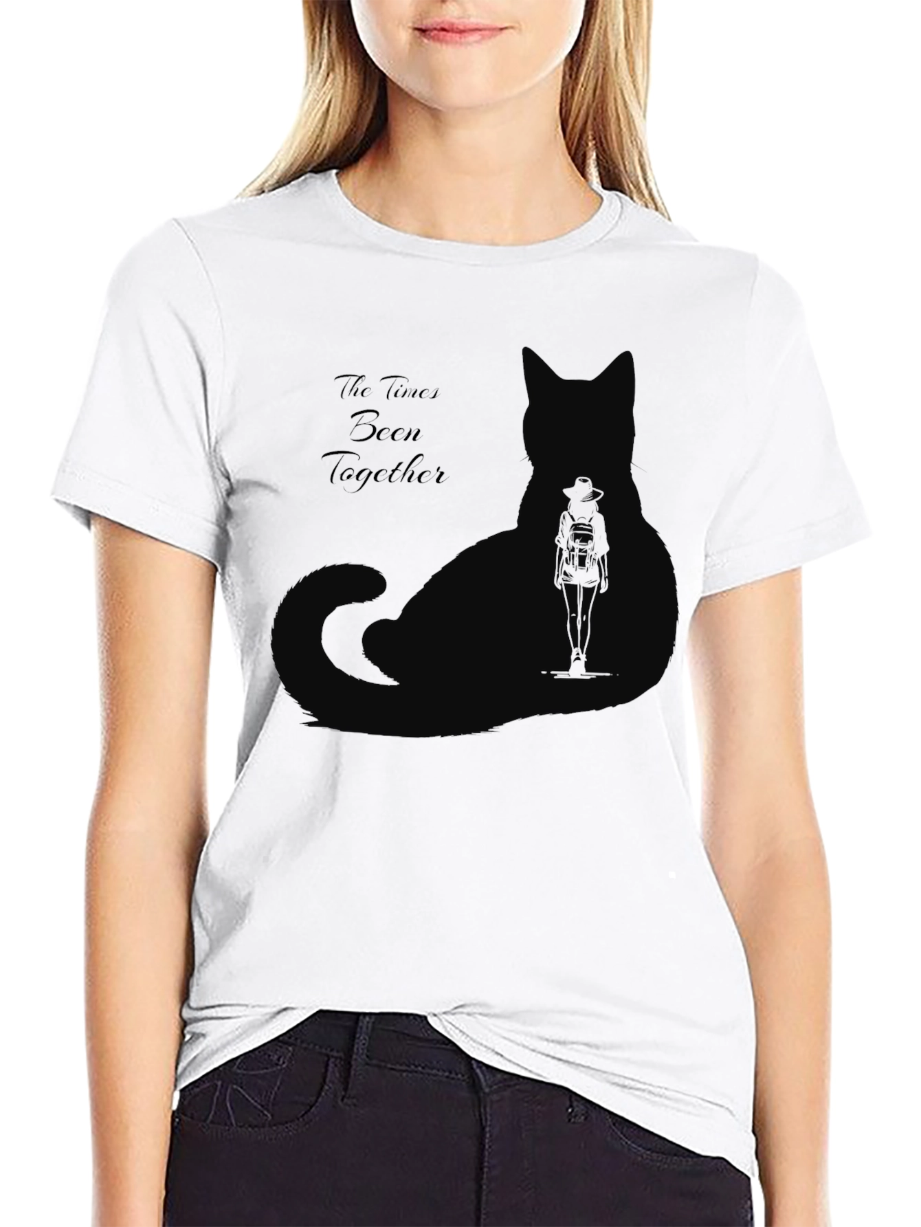 Cat & Cocktails T-Shirt - The Times Been Together