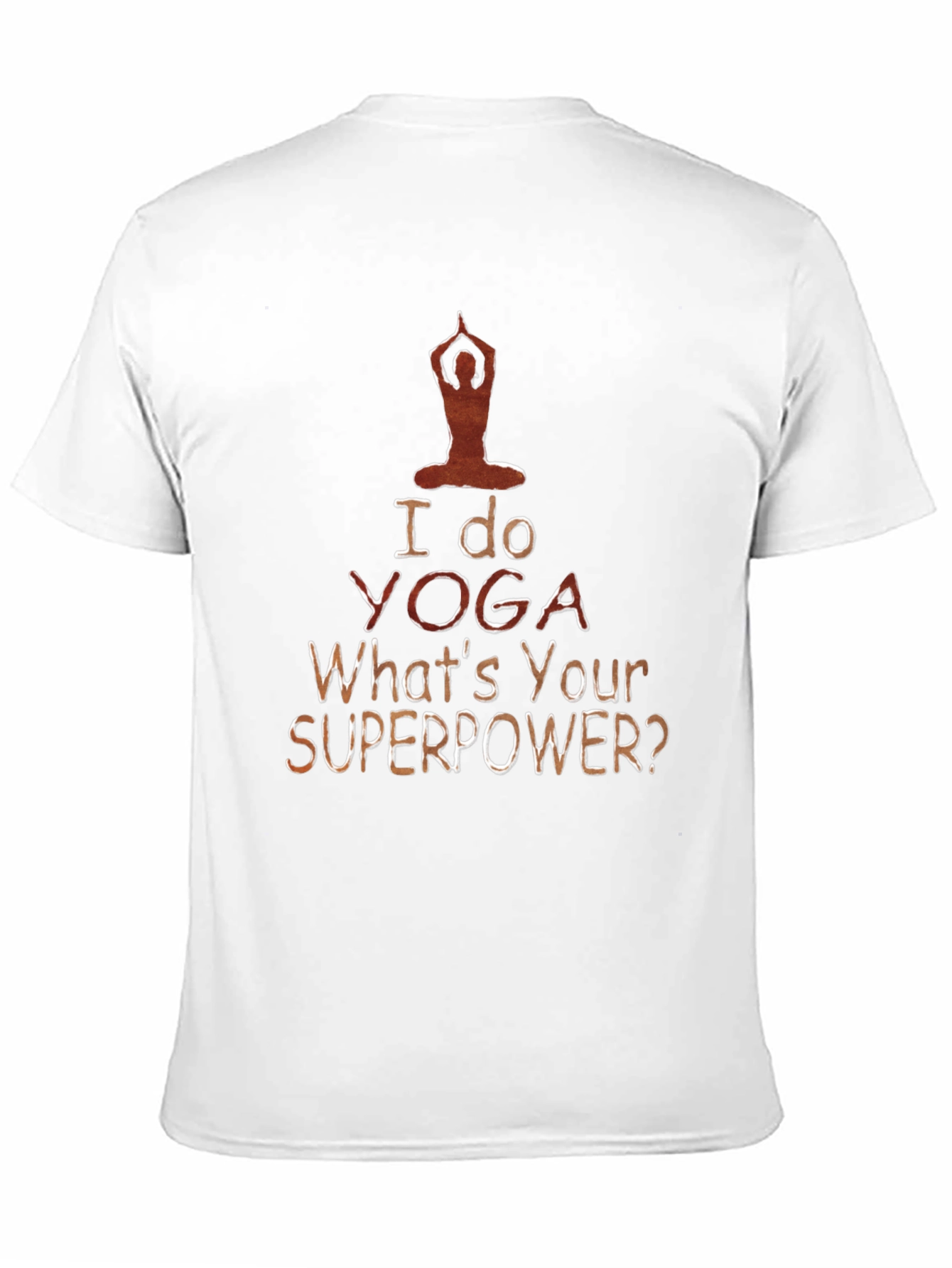 Yoga Superpower Tee - Mens Black T-Shirt