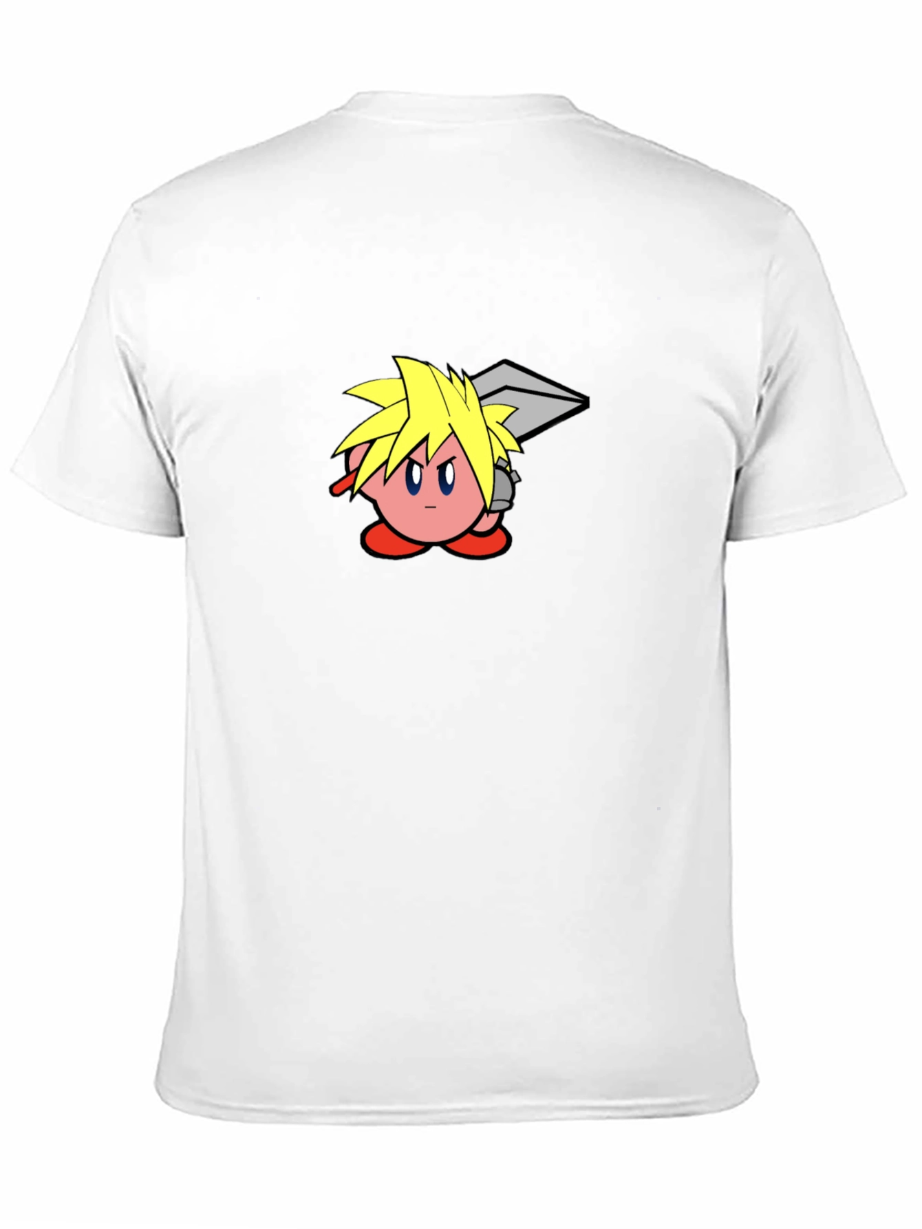 Kirby Cloud T-Shirt - Black Cotton Graphic Tee