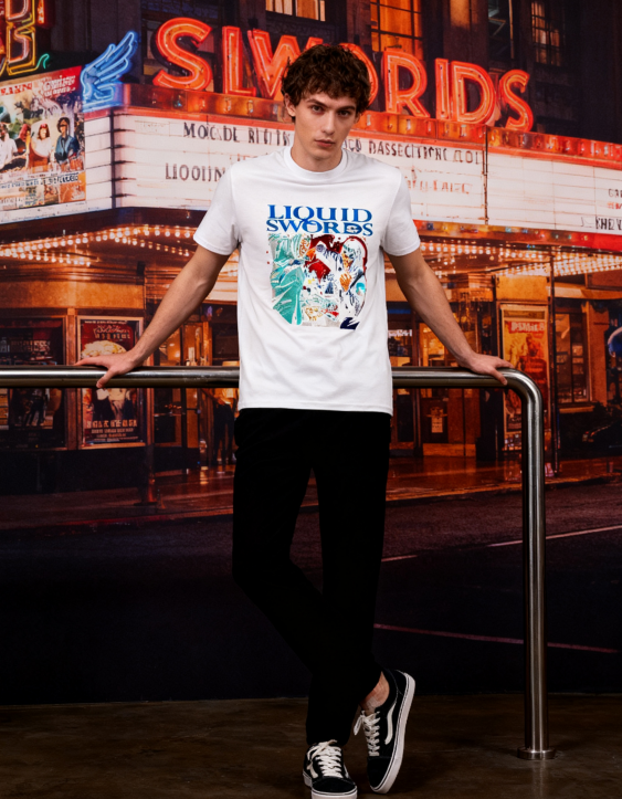 Liquid Swords Hip-Hop Graphic T-Shirt - 100% Cotton, Retro Comic Tee for Music Enthusiasts & Streetwear Lovers