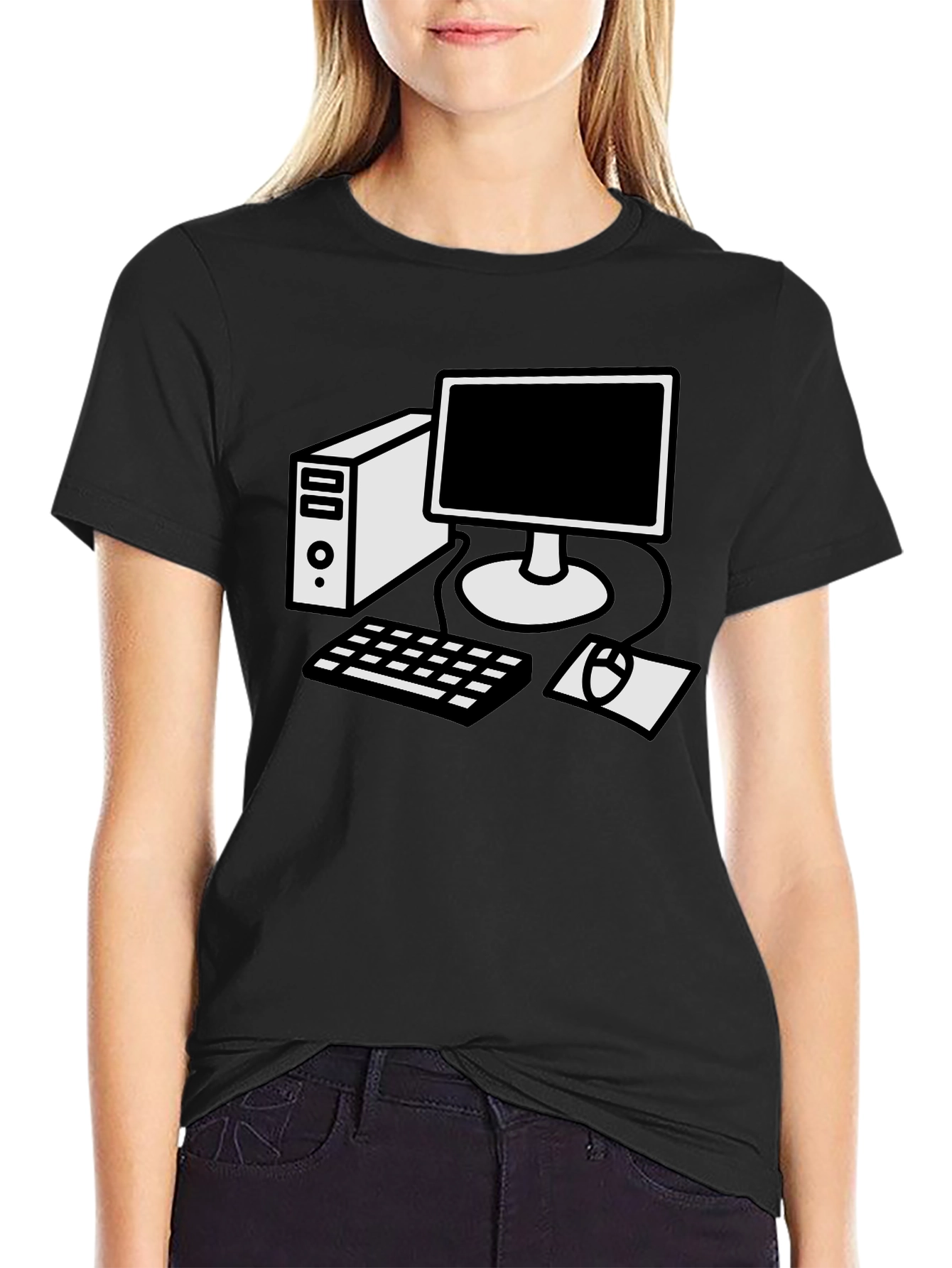 Retro Computer Graphic Tee