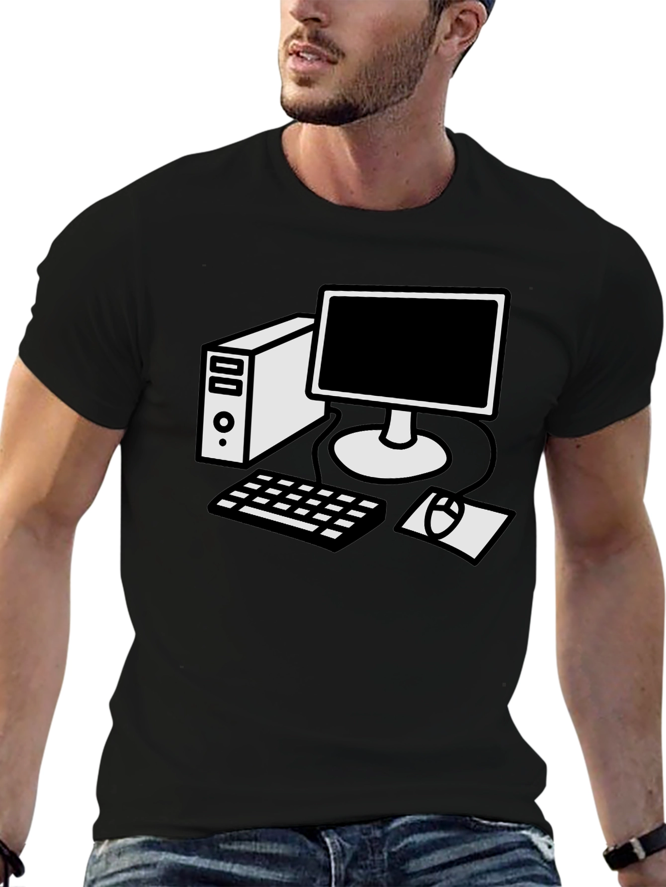 Retro Computer Graphic Tee