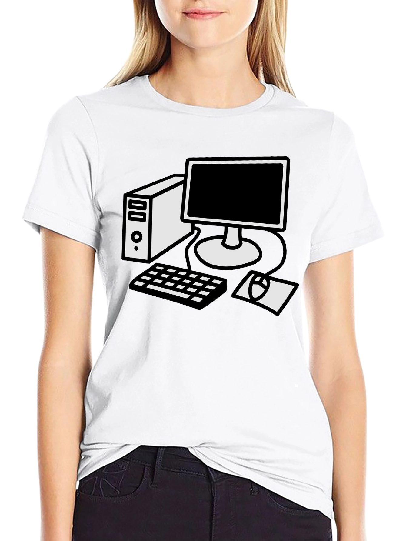 Retro Computer Graphic Tee