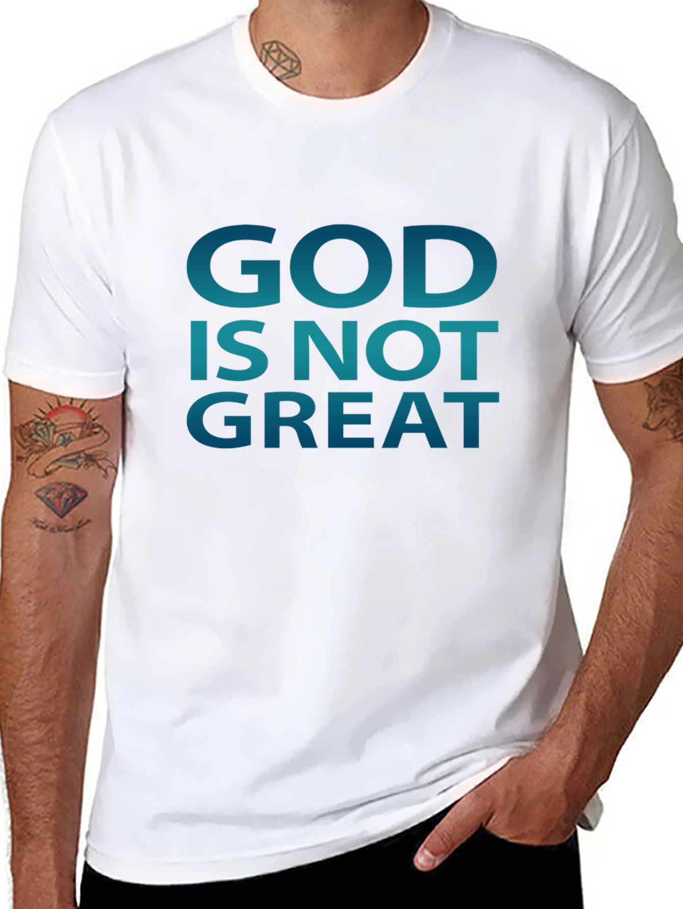 God Is Not Great Graphic Tee