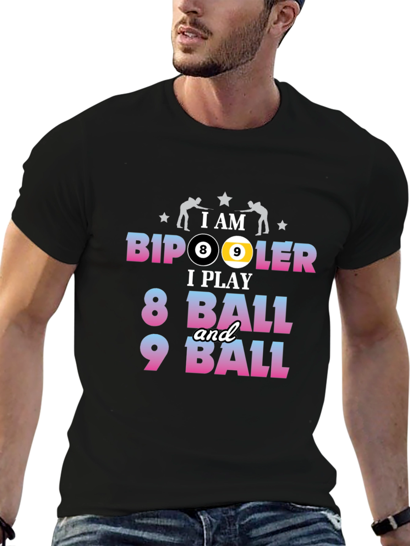 Bipooler Billiards T-Shirt - 8 Ball & 9 Ball