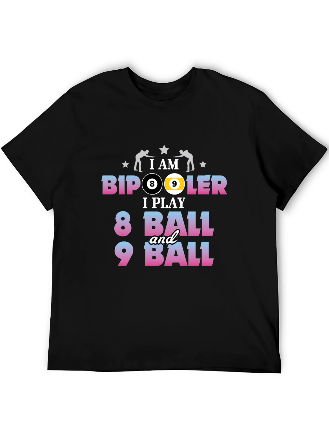 Bipooler Billiards T-Shirt - 8 Ball & 9 Ball