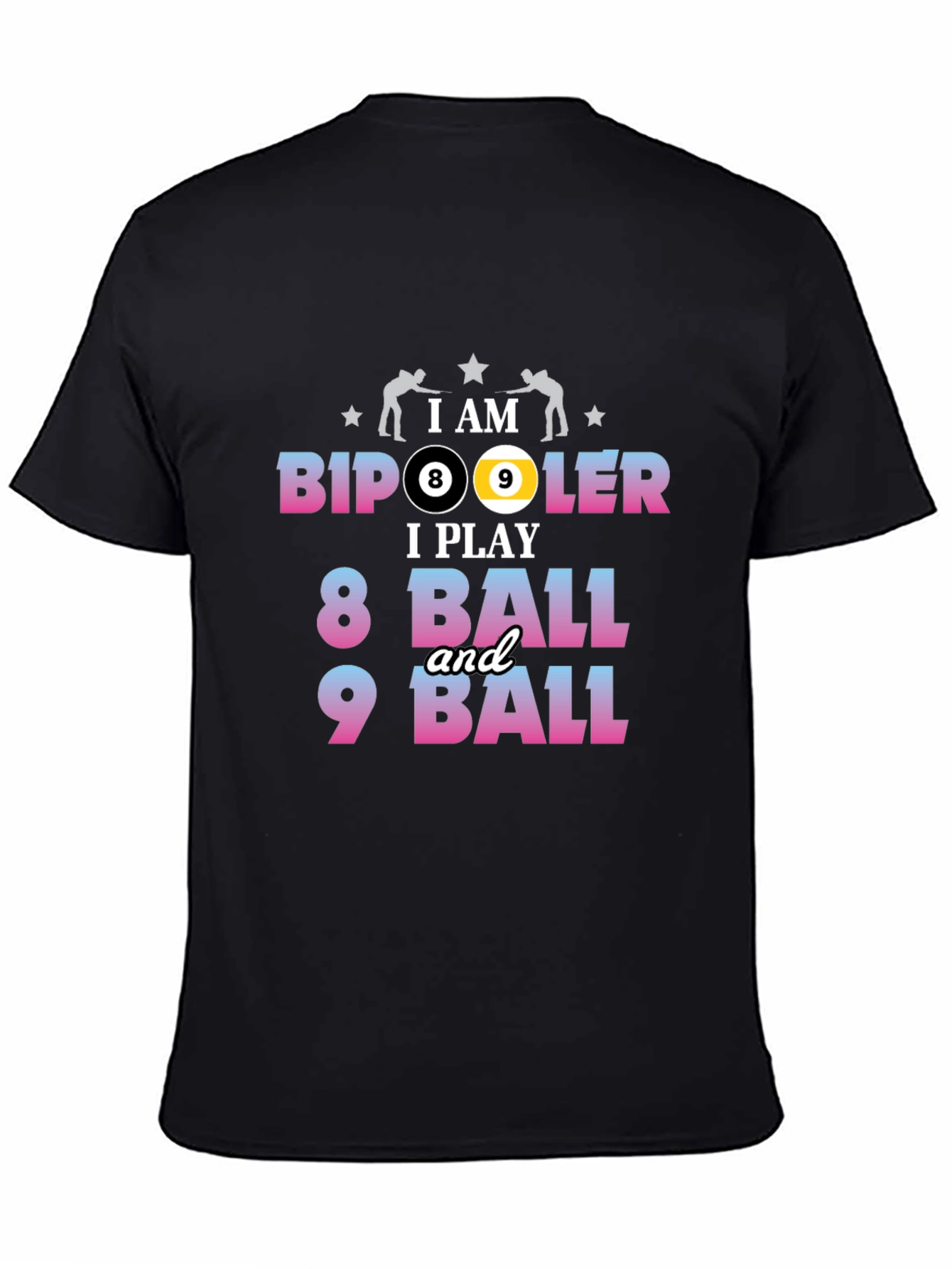 Bipooler Billiards T-Shirt - 8 Ball & 9 Ball