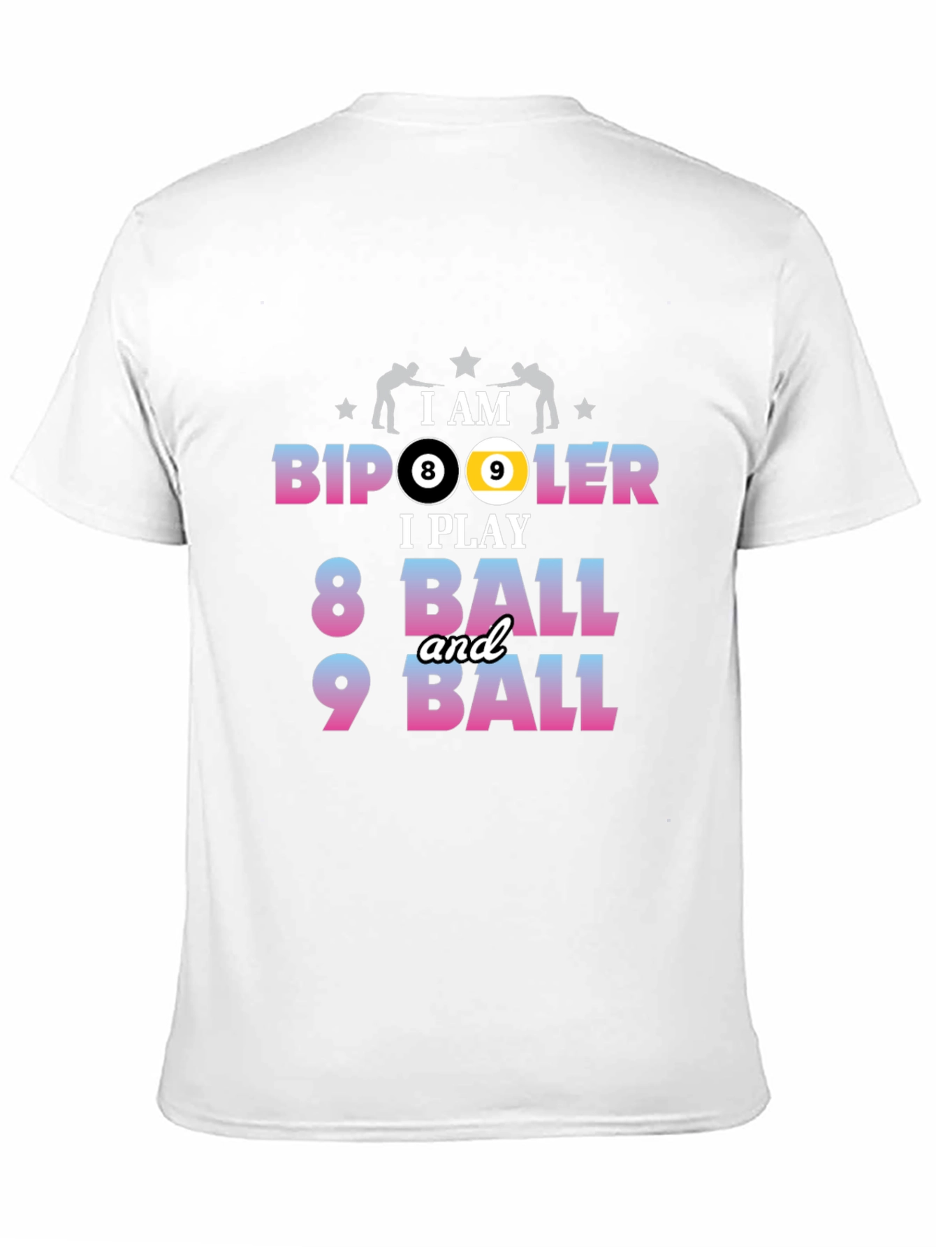 Bipooler Billiards T-Shirt - 8 Ball & 9 Ball