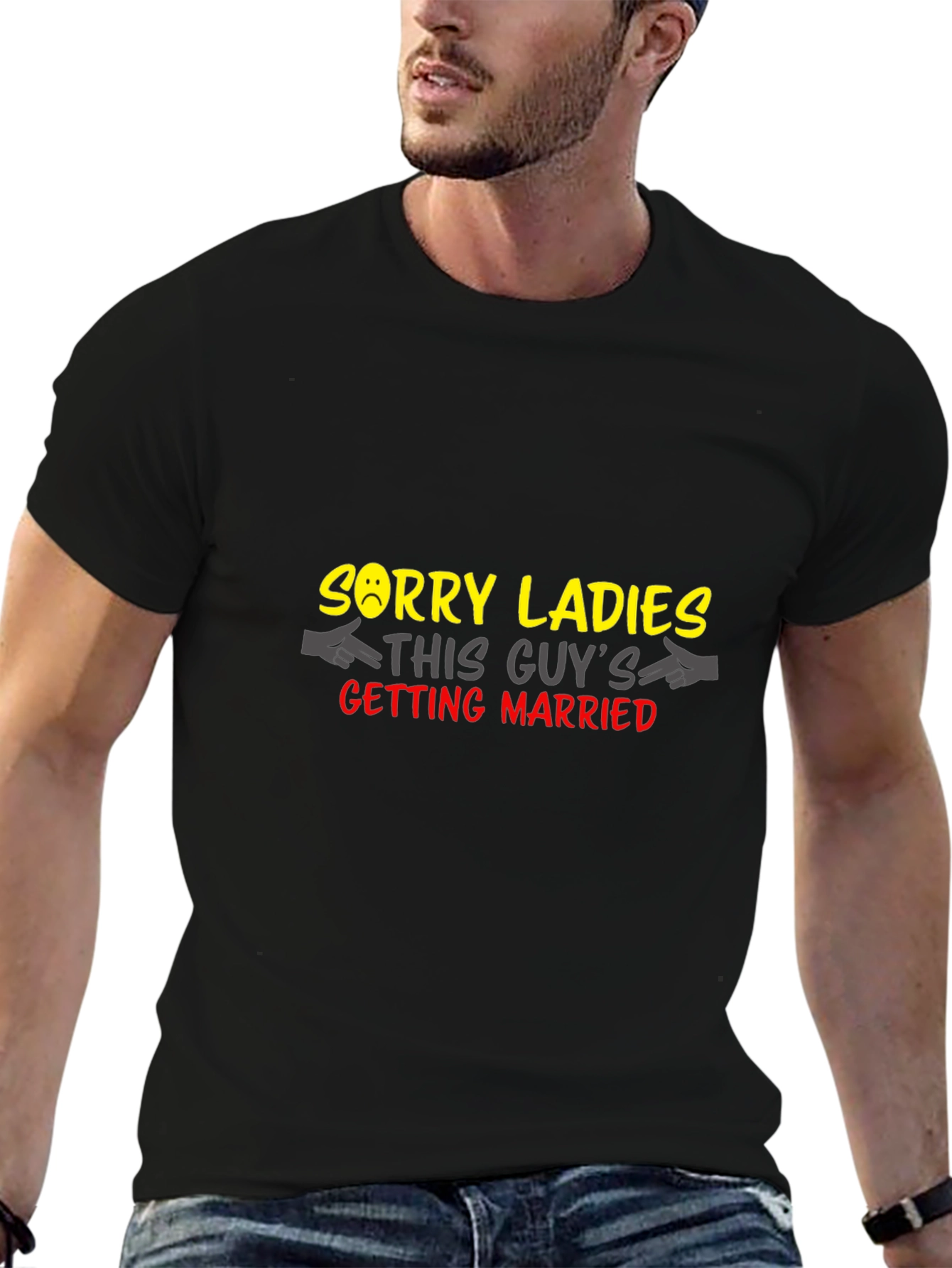 Funny Groom T-Shirt - Sorry Ladies Getting Married