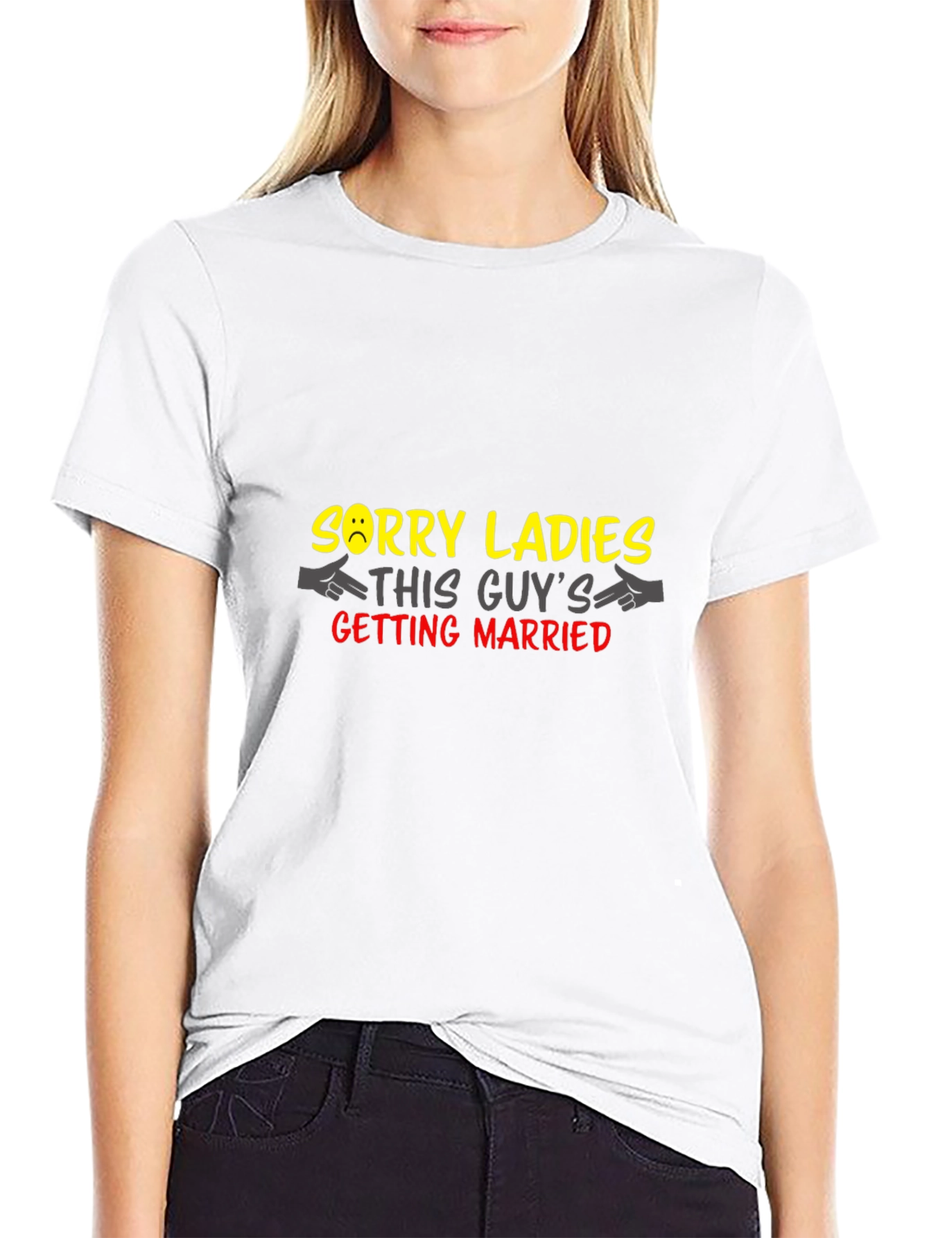 Funny Groom T-Shirt - Sorry Ladies Getting Married