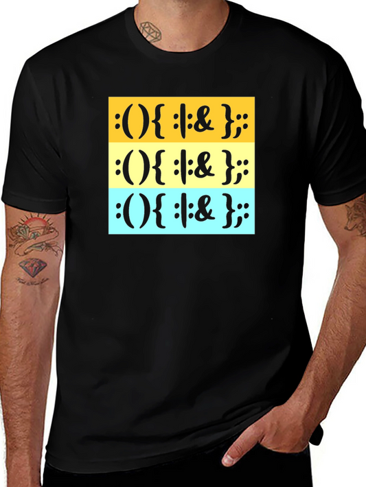 Programmer Code T-Shirt - Black