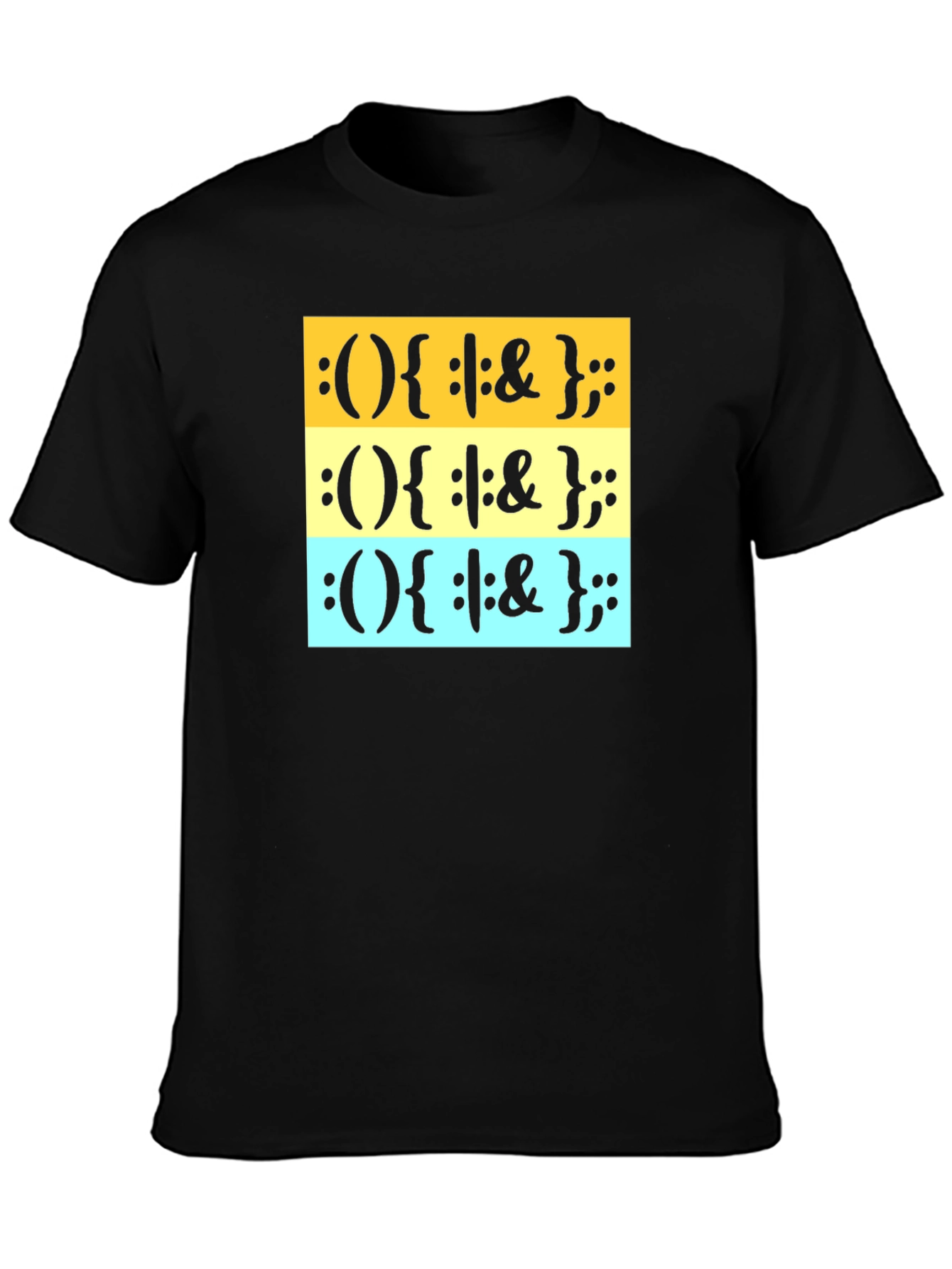 Programmer Code T-Shirt - Black