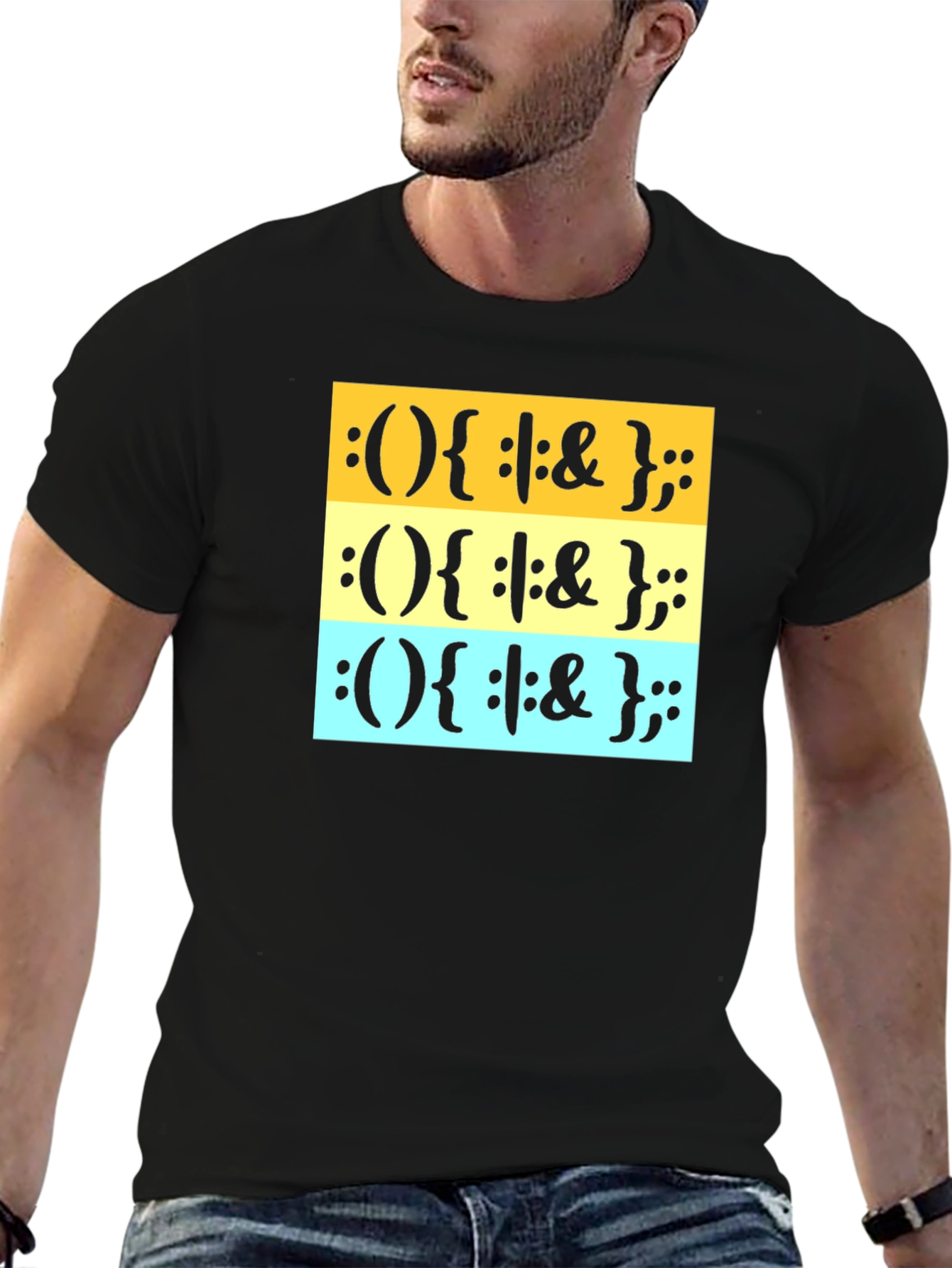 Programmer Code T-Shirt - Black