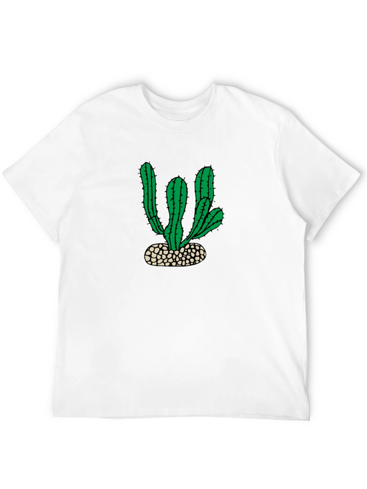 Cactus Tee: Green Desert Plant Design