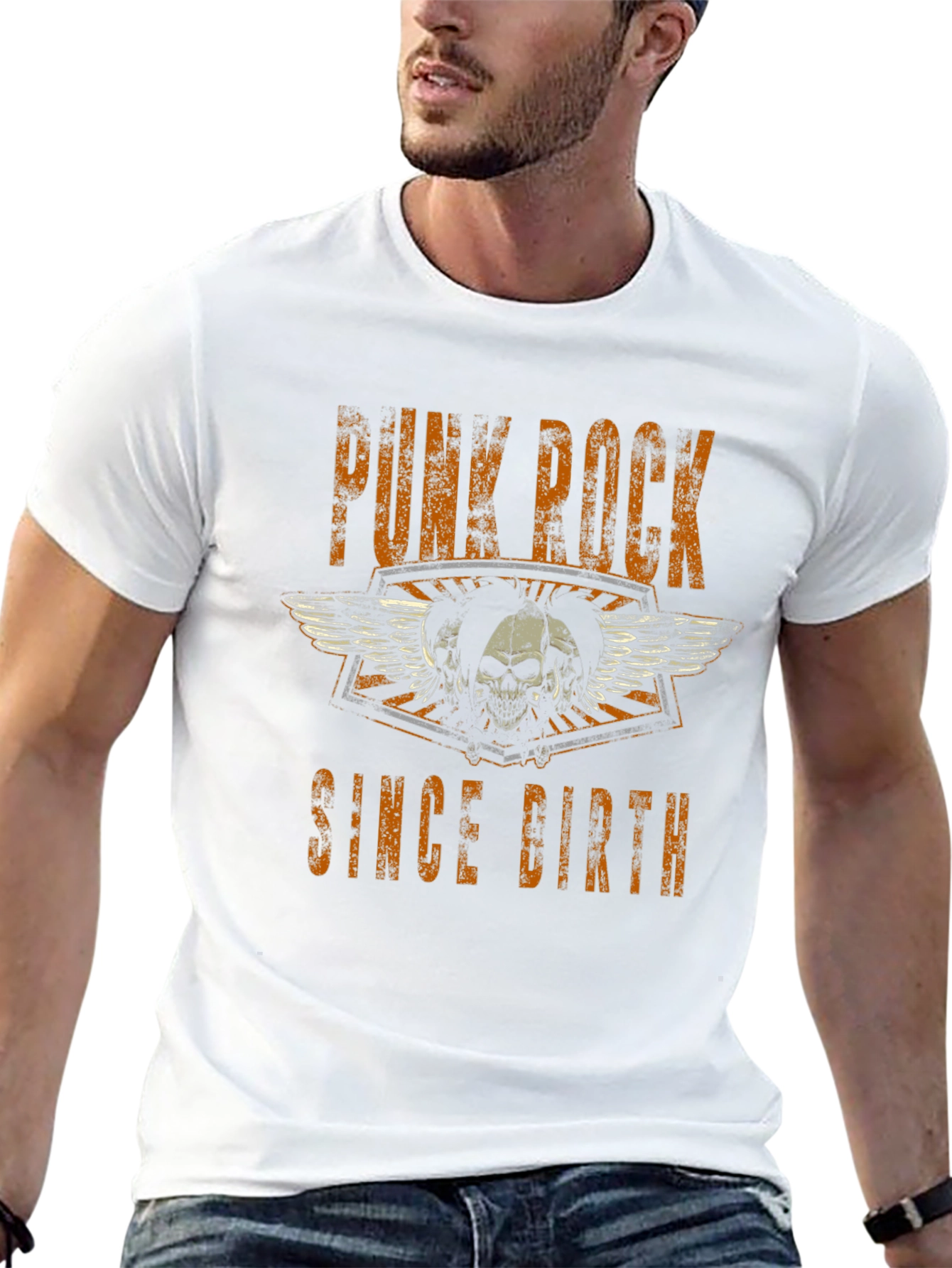 Punk Rock Since Birth Graphic Tee