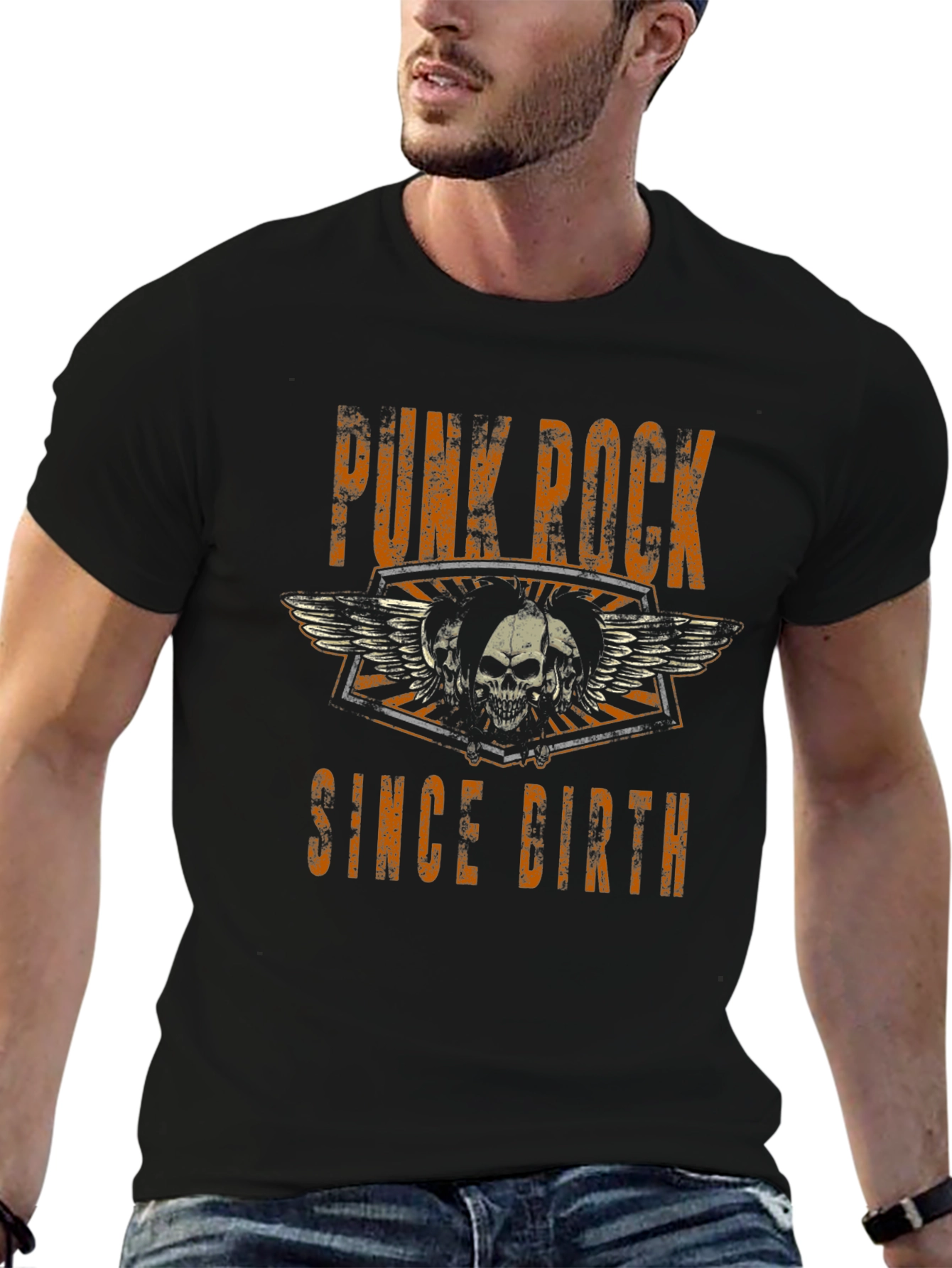 Punk Rock Since Birth Graphic Tee