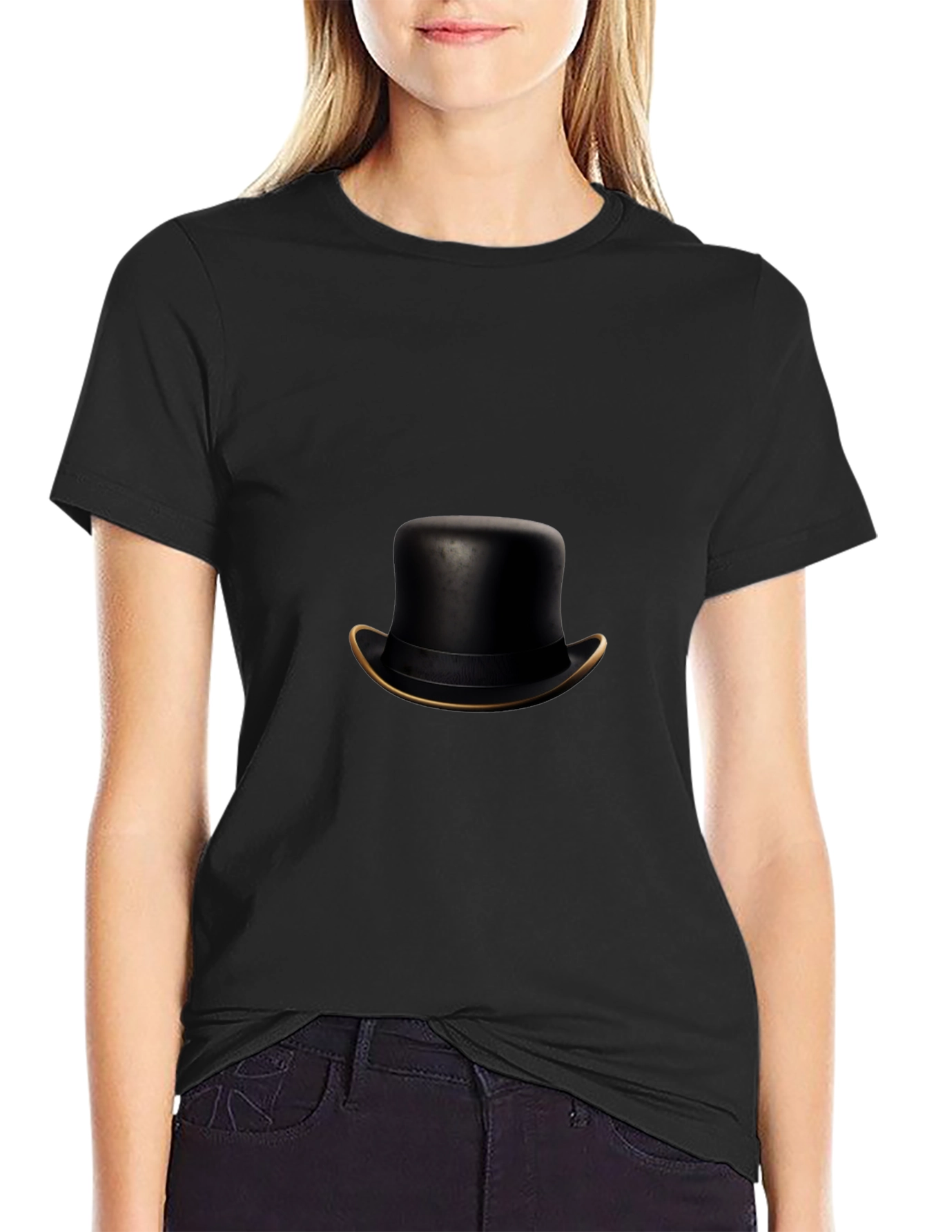 Top Hat Tee - Sleek & Stylish