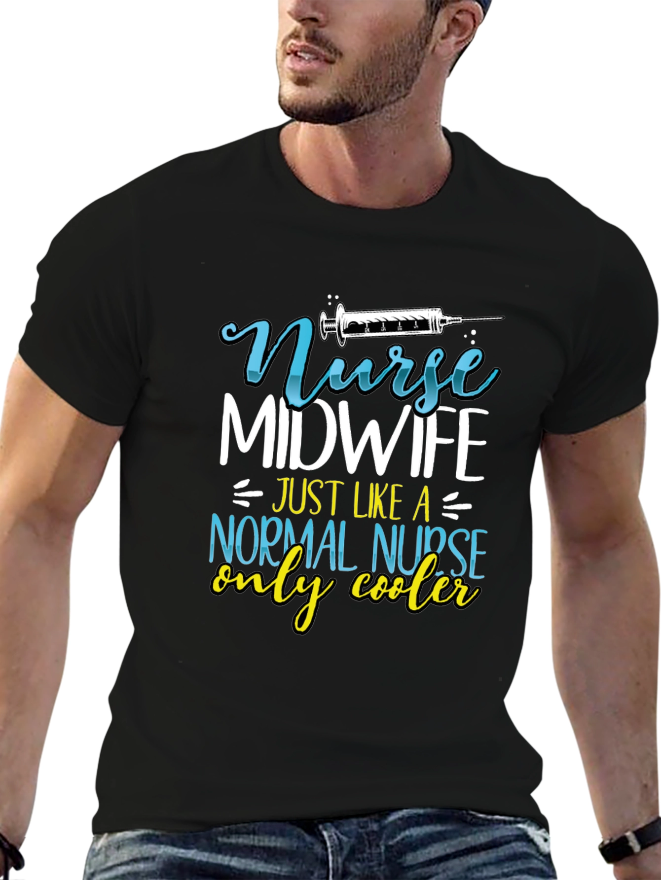 Nurse Midwife T-Shirt - Cool Nurse Tee