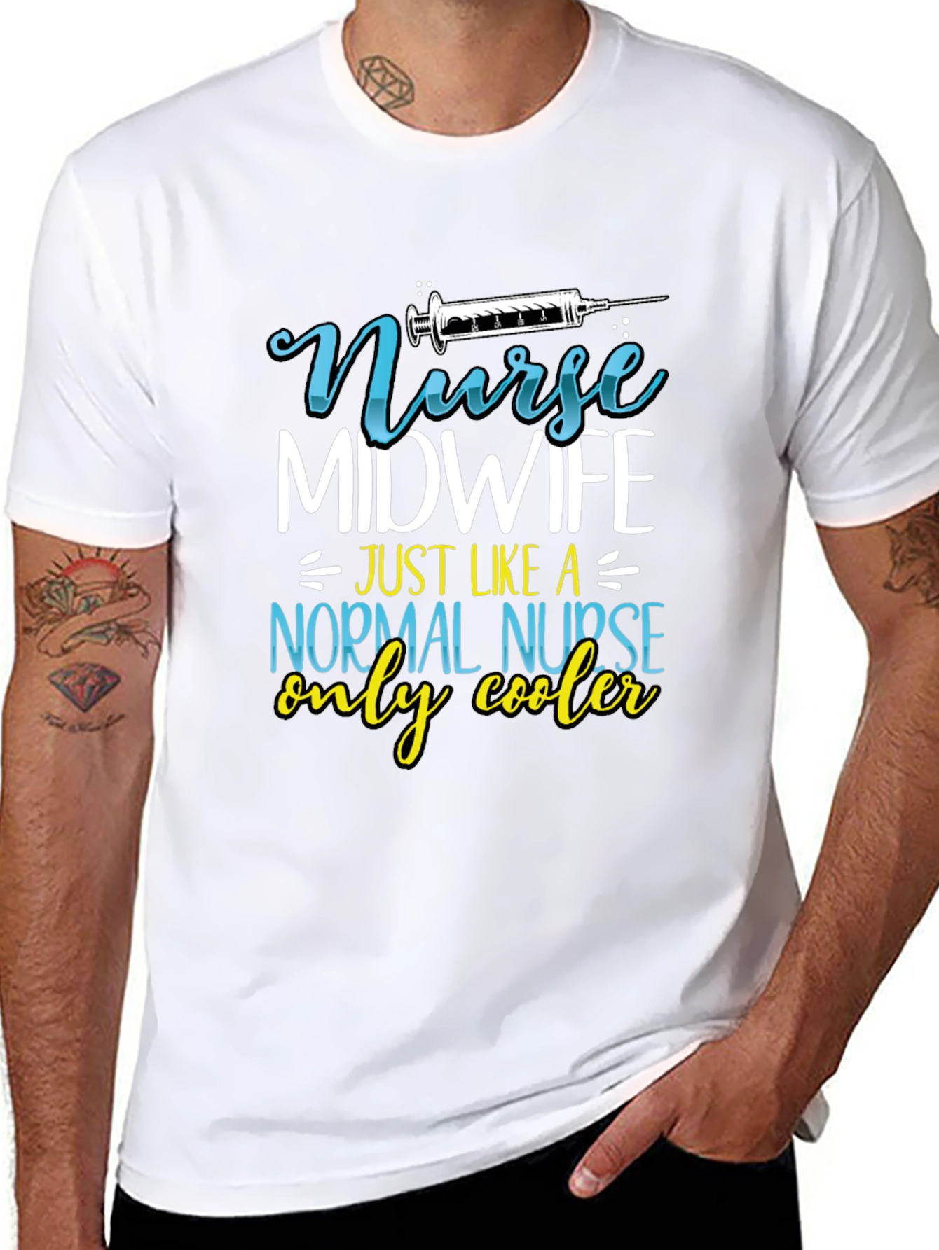 Nurse Midwife T-Shirt - Cool Nurse Tee