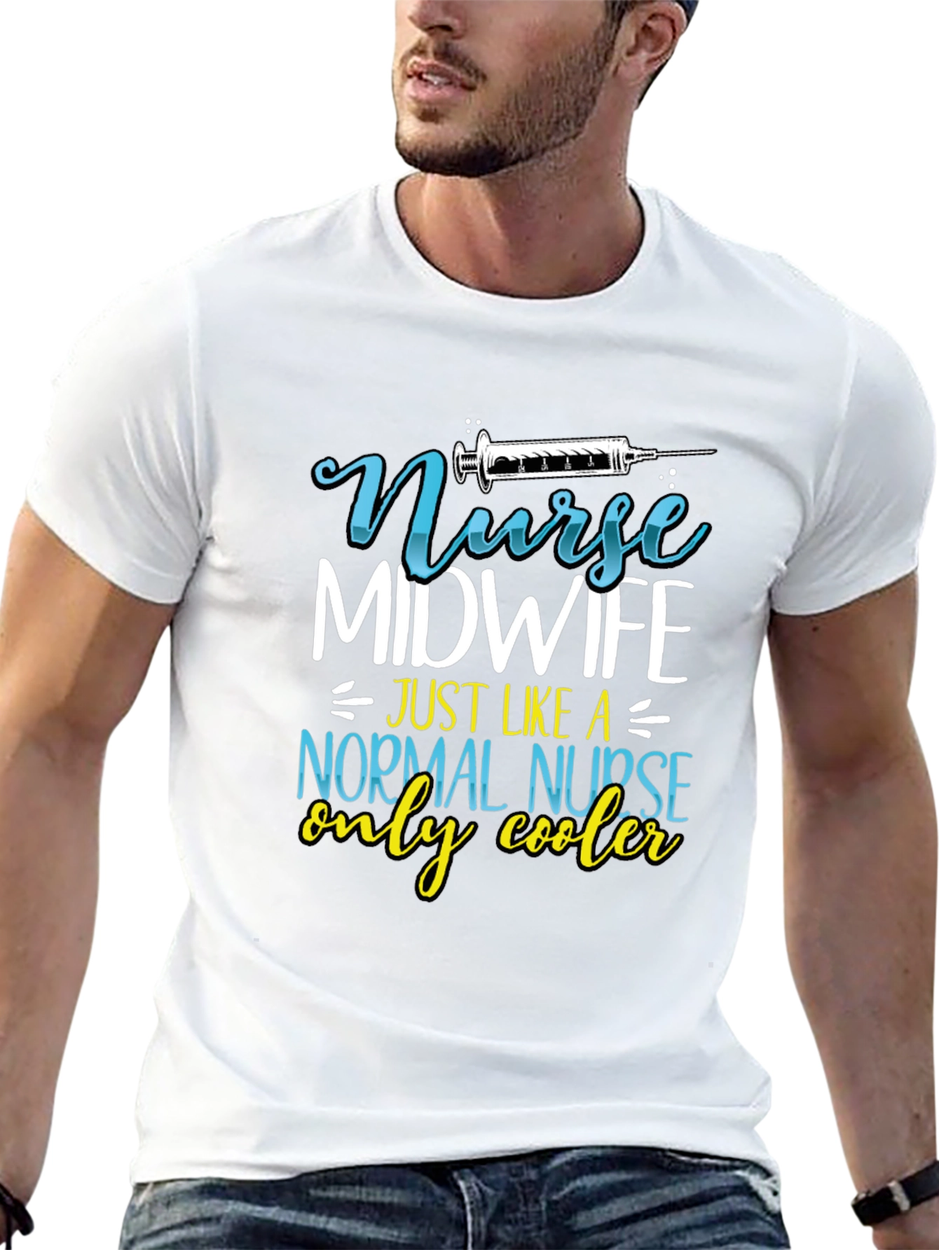 Nurse Midwife T-Shirt - Cool Nurse Tee