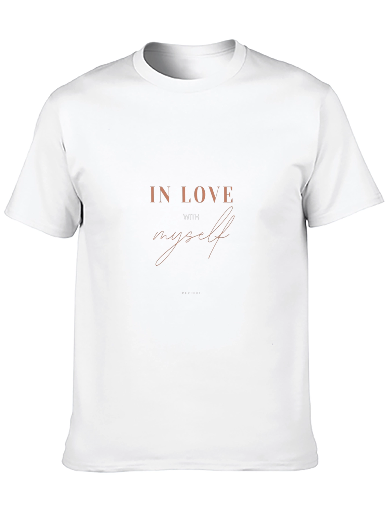 In Love With Myself Black Graphic Tee