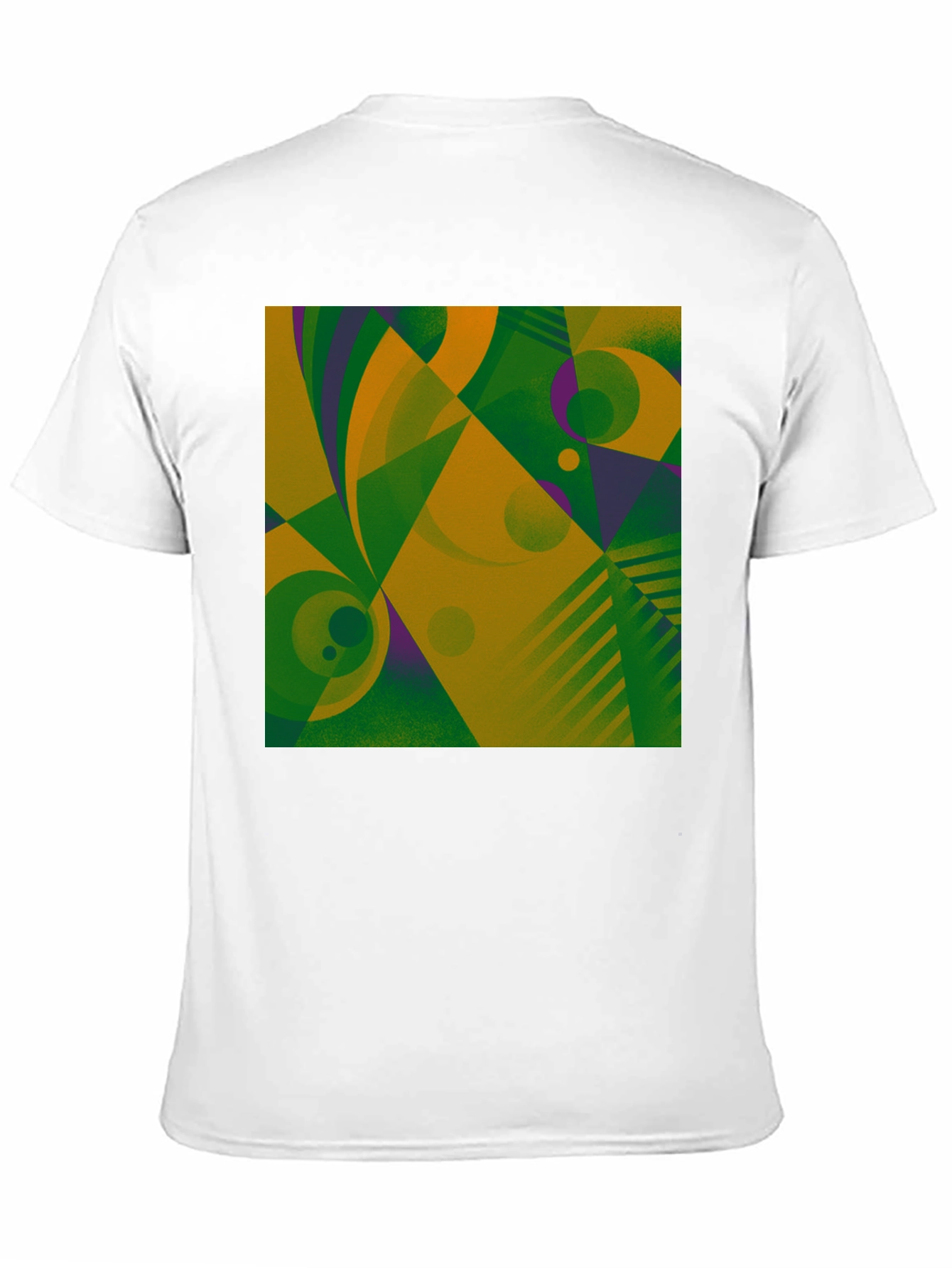 Abstract Geometric Graphic T-Shirt - Modern Art Tee