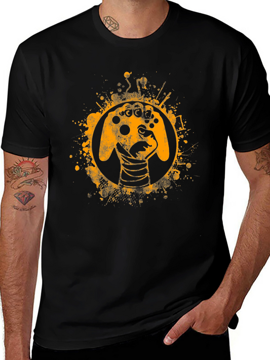 Gamer Controller Graphic Tee - Black
