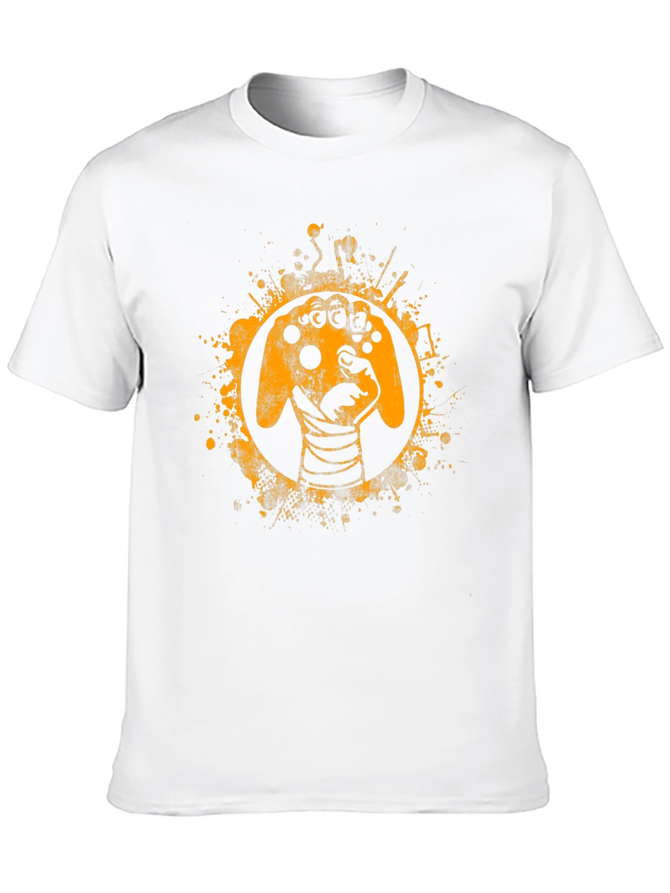 Gamer Controller Graphic Tee - Black