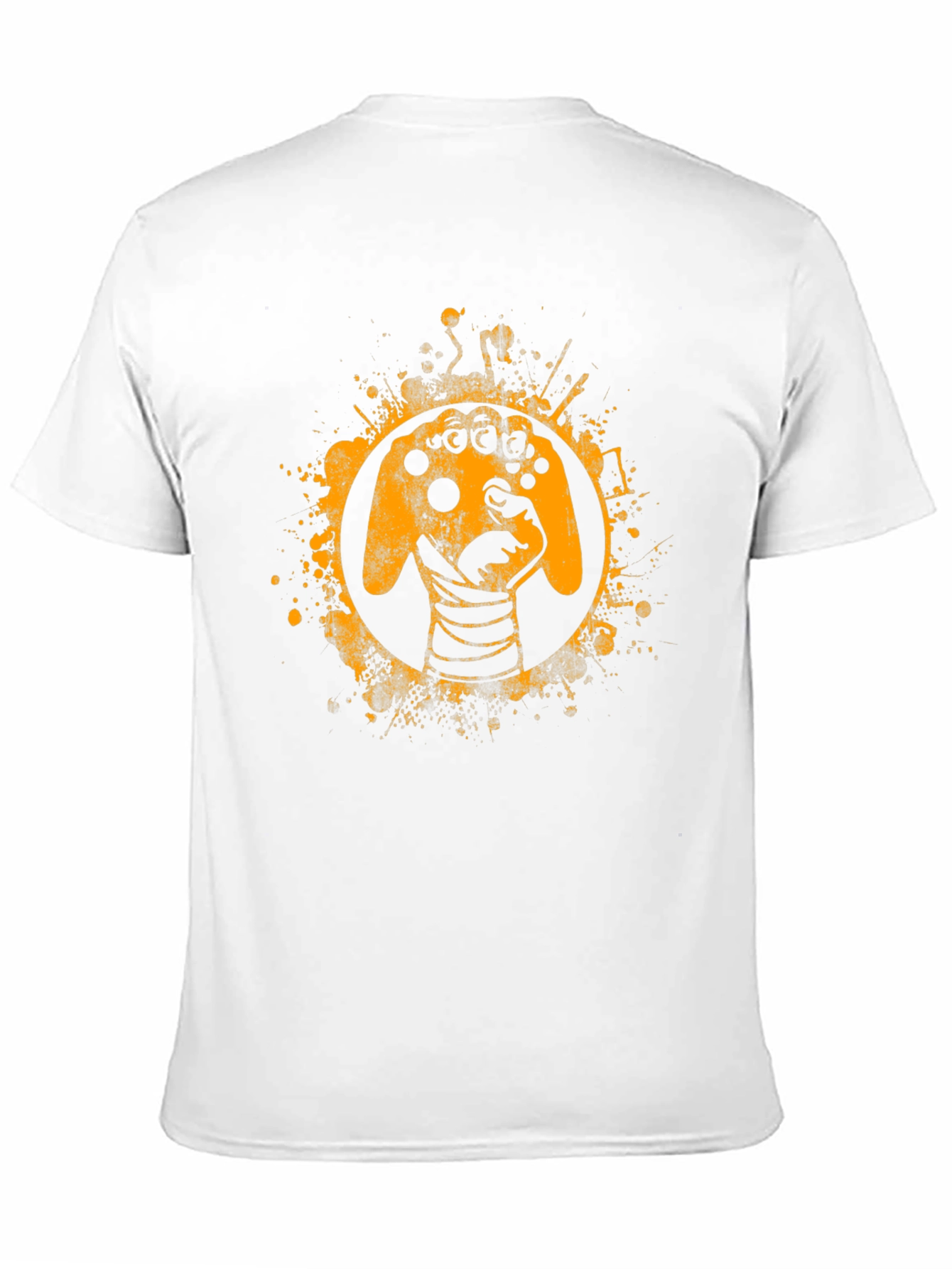 Gamer Controller Graphic Tee - Black