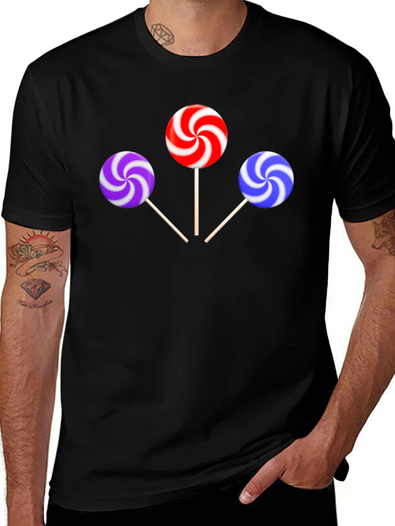 Swirl Lollipop Graphic Tee