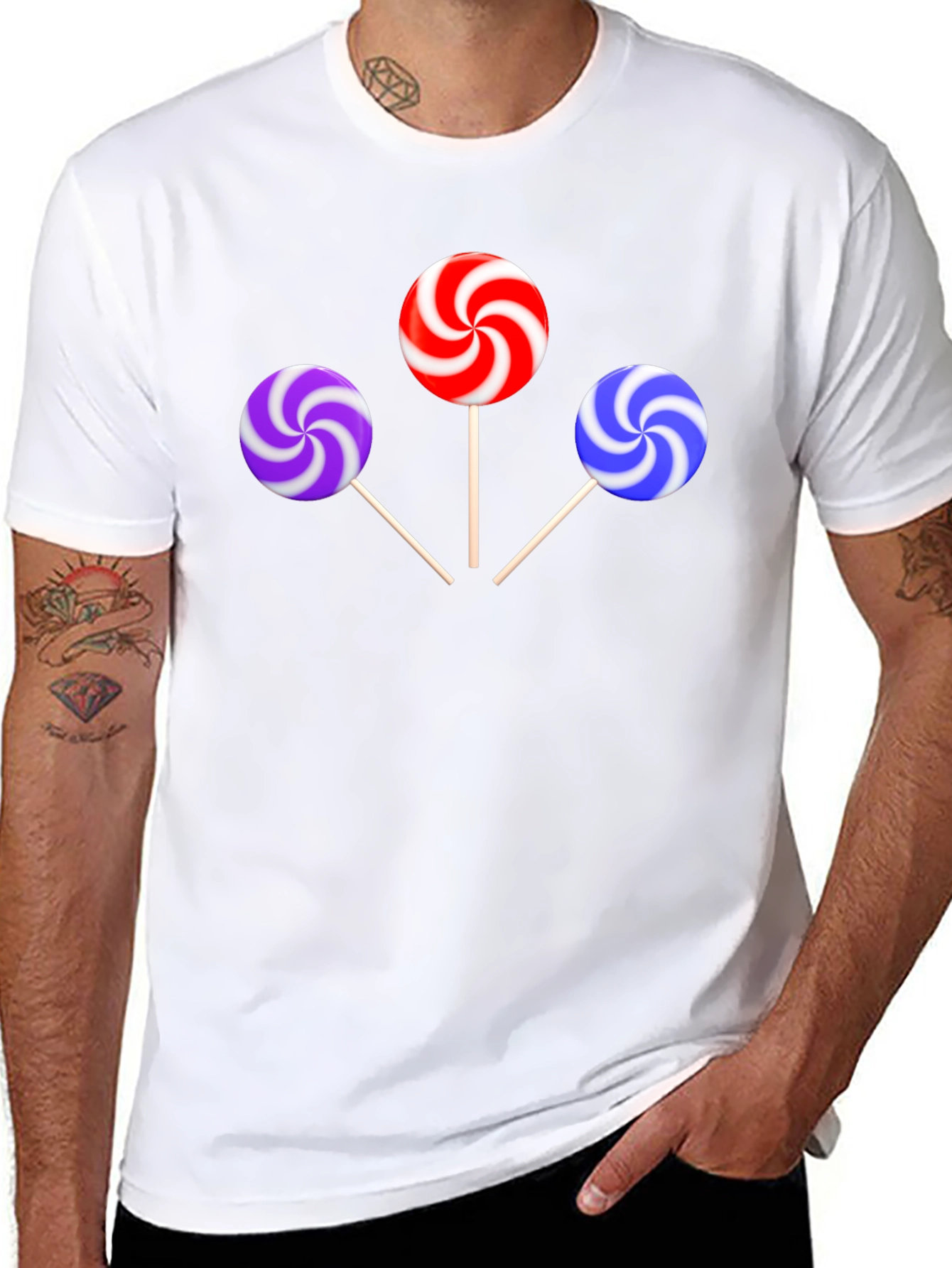 Swirl Lollipop Graphic Tee