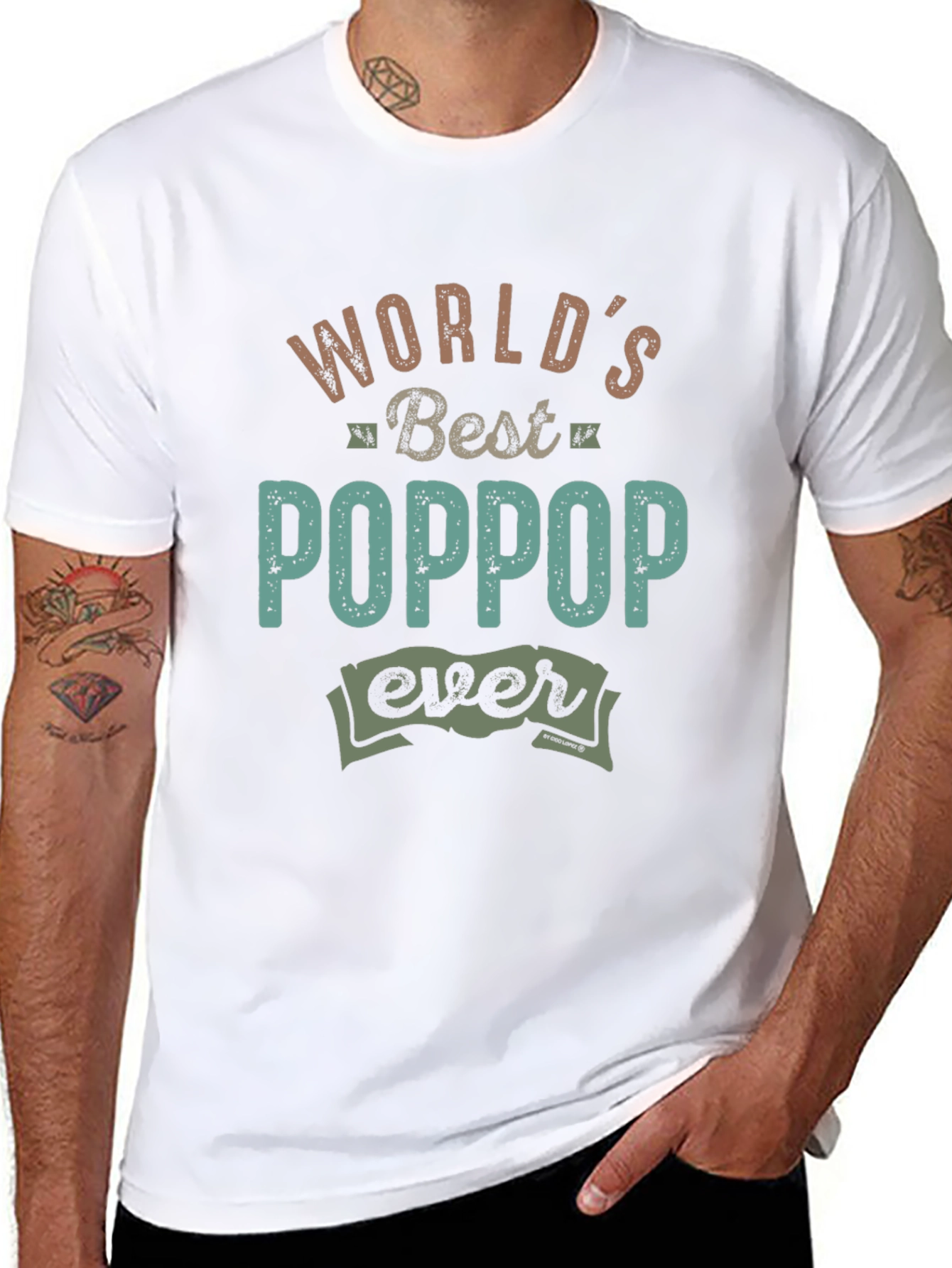 Worlds Best POPPOP Ever T-Shirt
