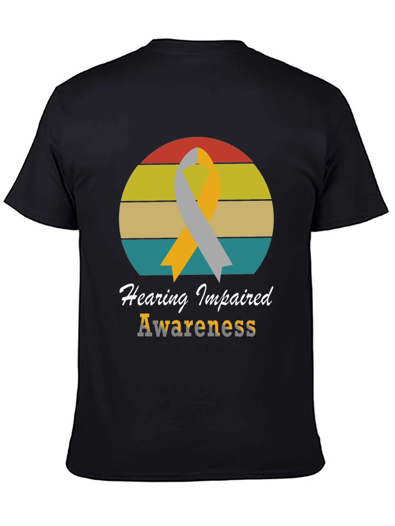 Hearing Impaired Awareness T-Shirt - Retro Style