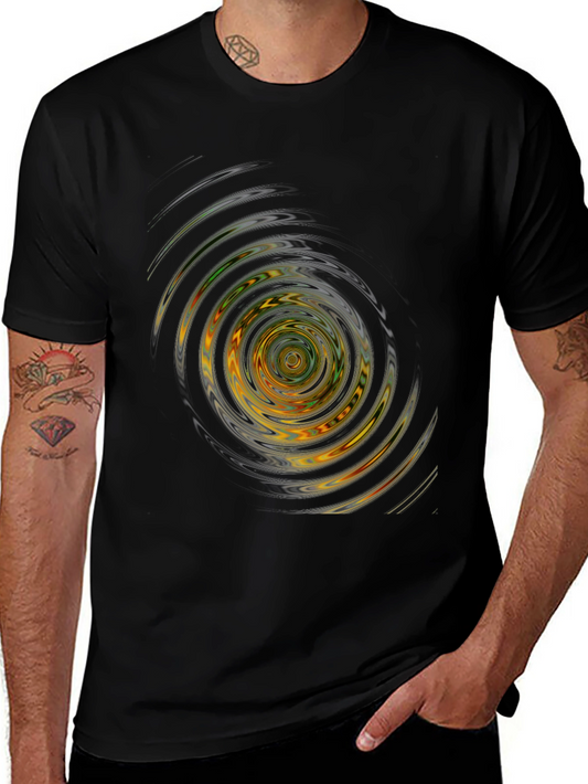 Vortex Graphic Black T-Shirt