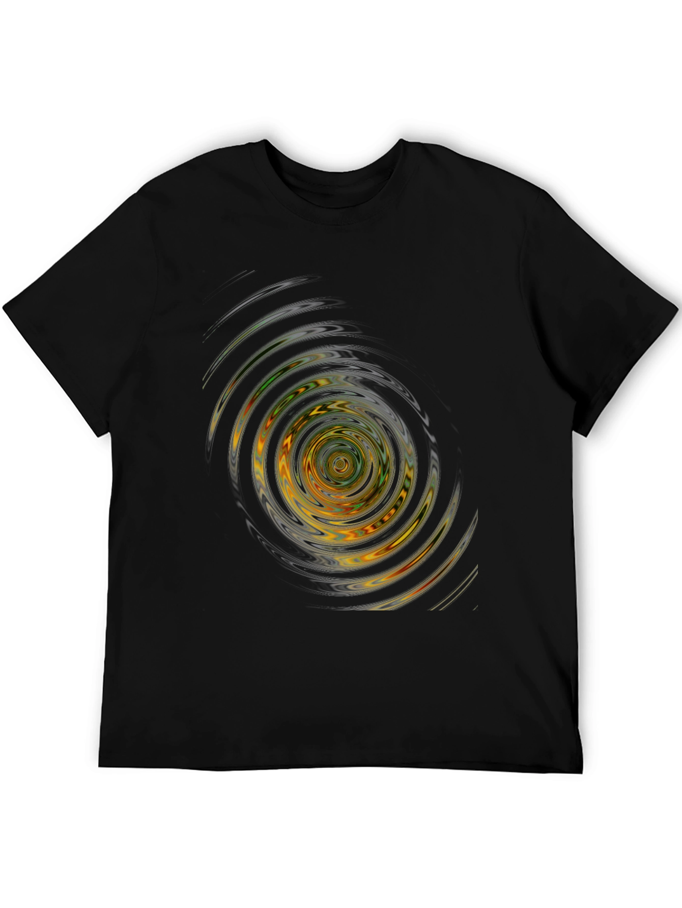 Vortex Graphic Black T-Shirt