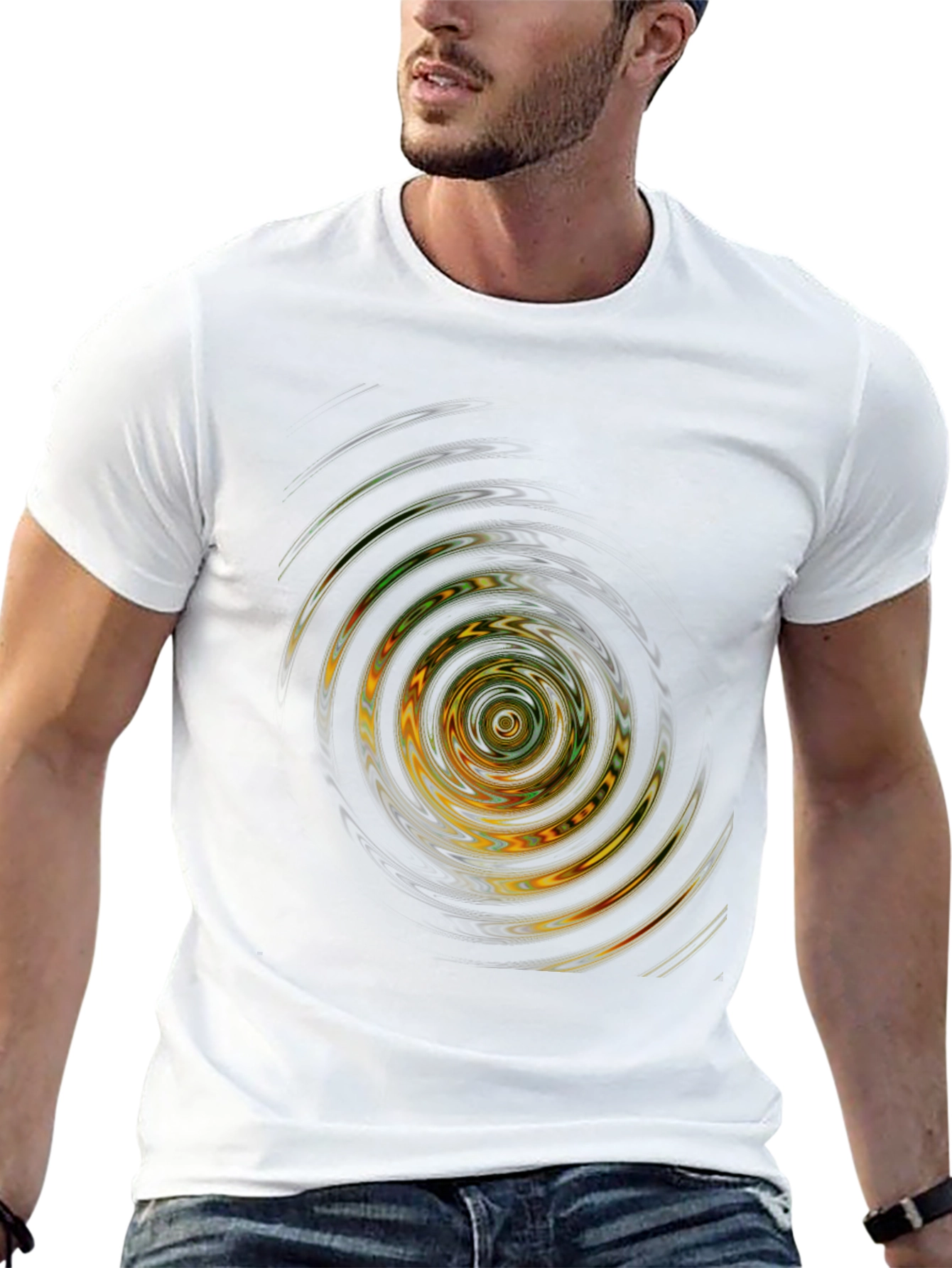 Vortex Graphic Black T-Shirt